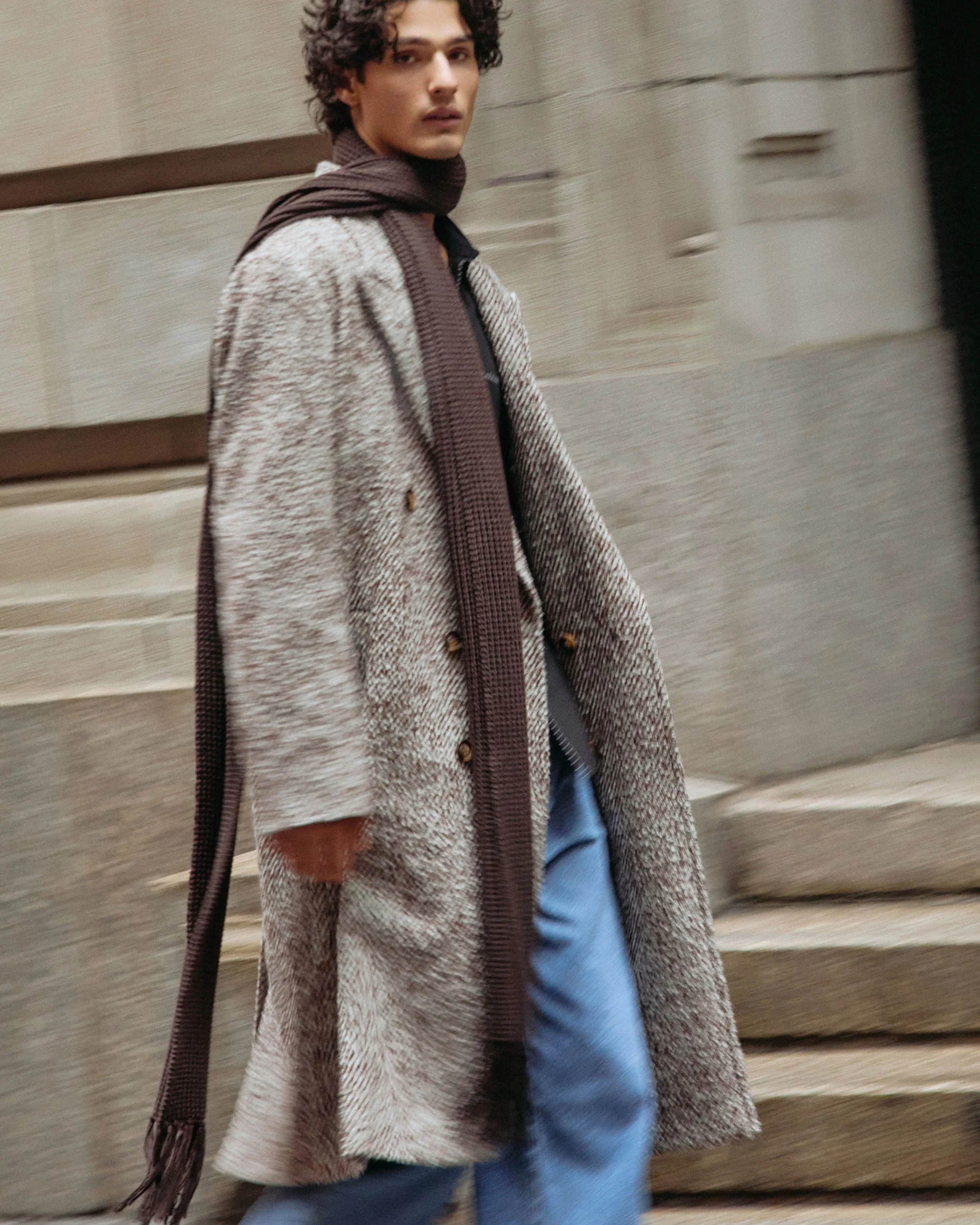 Elliot Wool Overcoat - Image 4