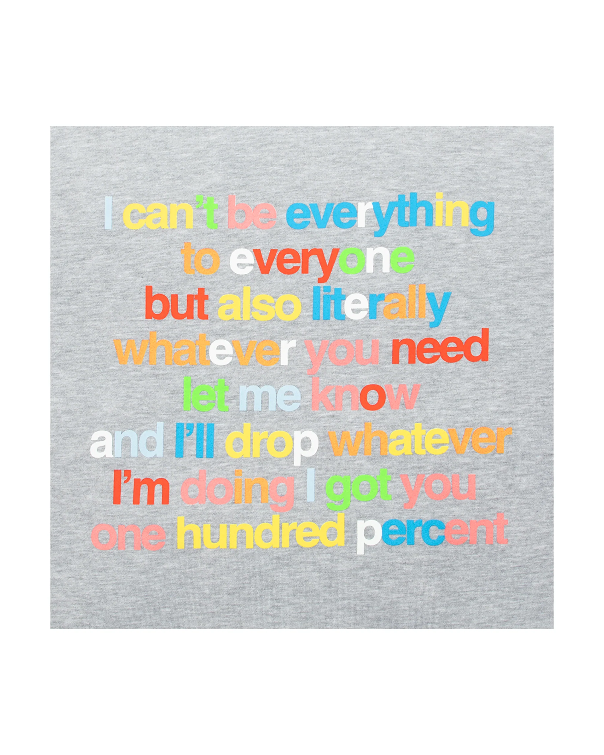 Everything to Everyone Hoodie Grey - Image 2