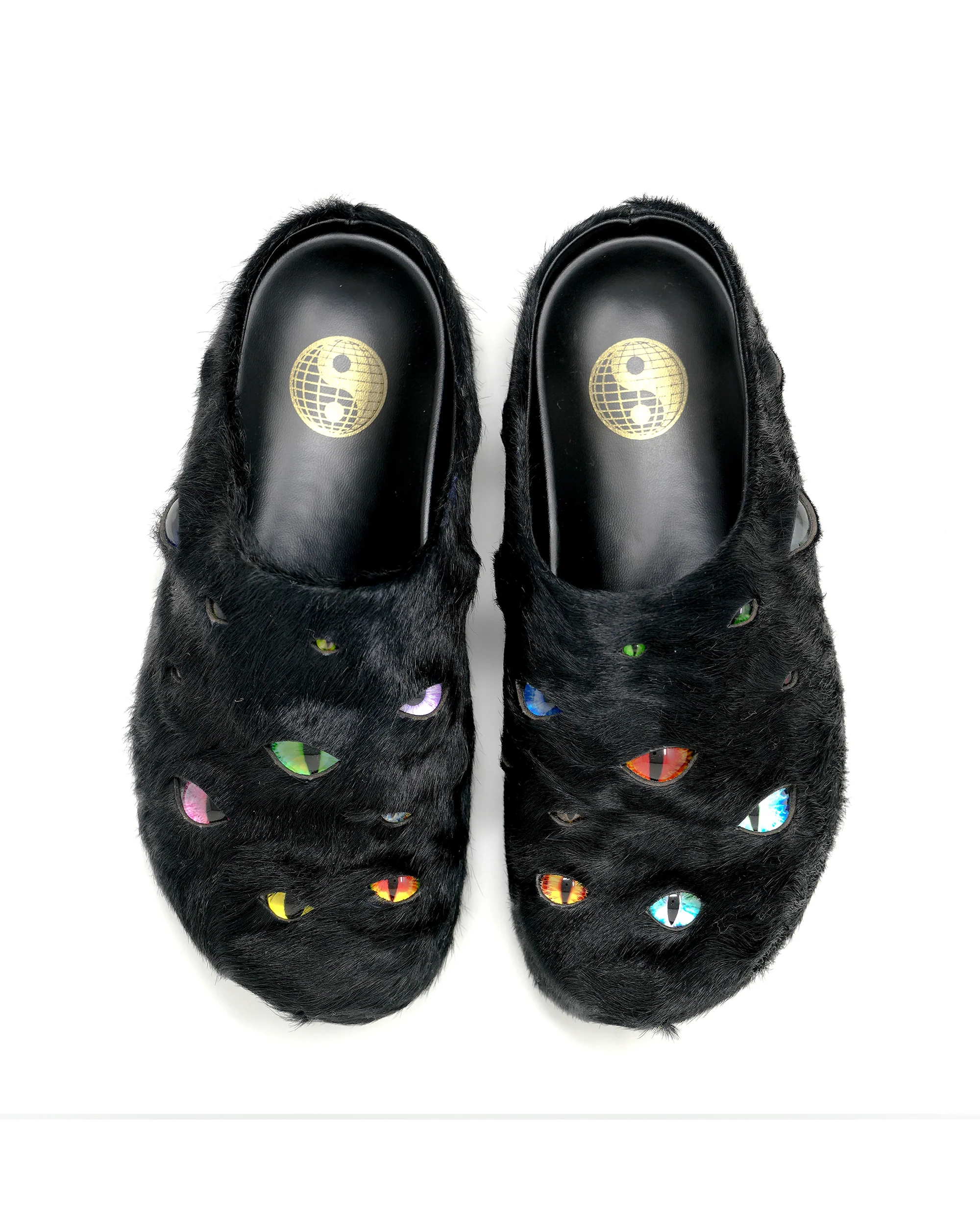 Eyeball Mules - Black - Image 2