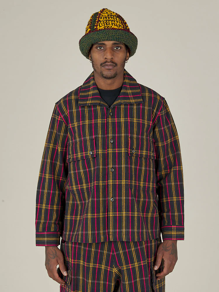 FIELD SHIRT - BRUSHED MADRAS CHECK - Image 5