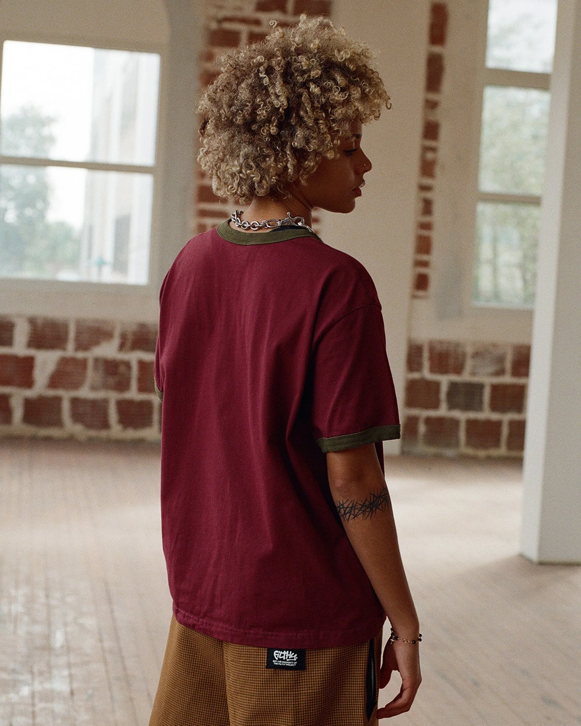 filthy rabbit ringer (maroon) - Image 2