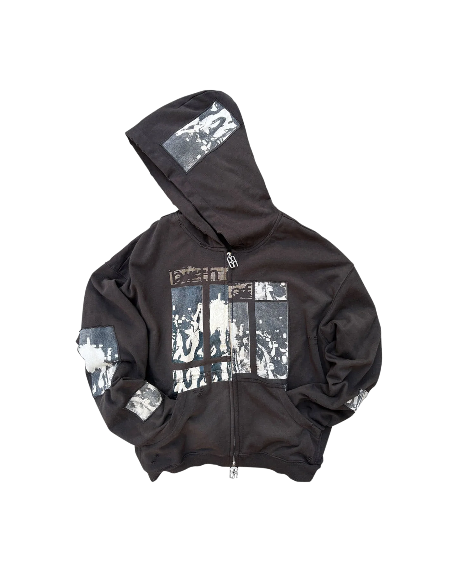 Flash Light Hoodie in Black - Image 3