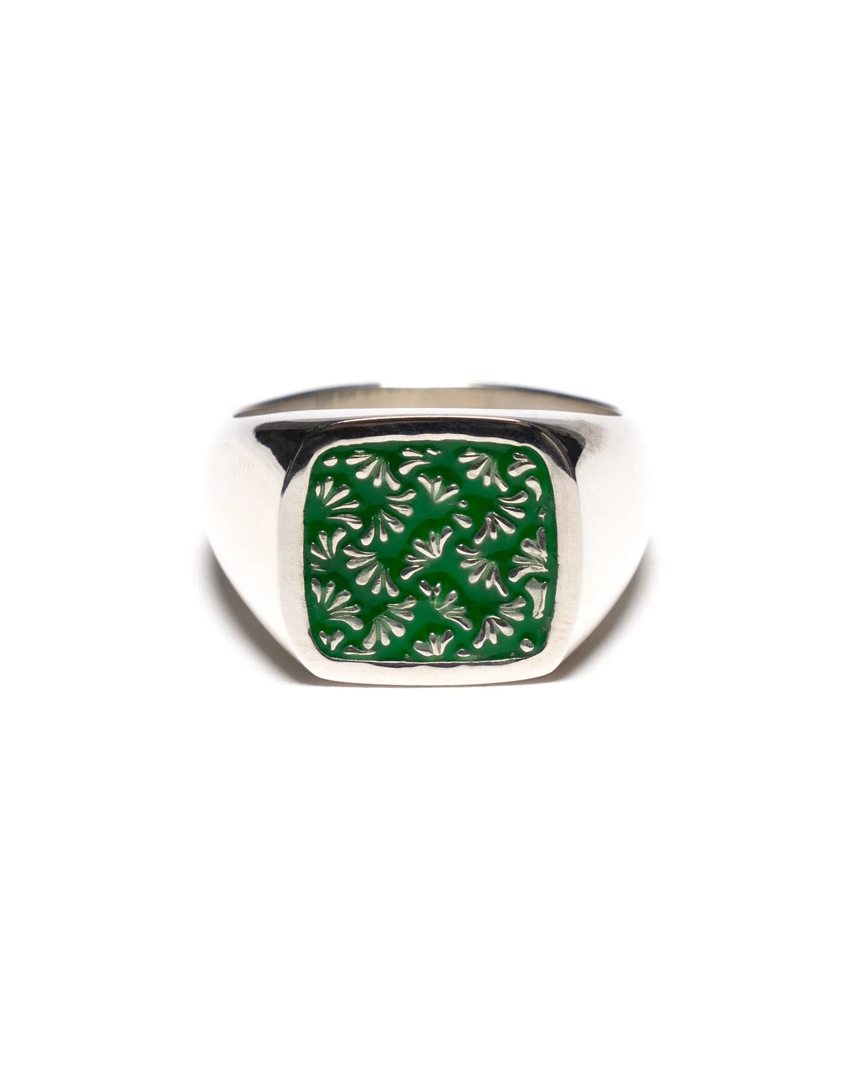 Floral Signet (Silver/Enamel) - Image 11