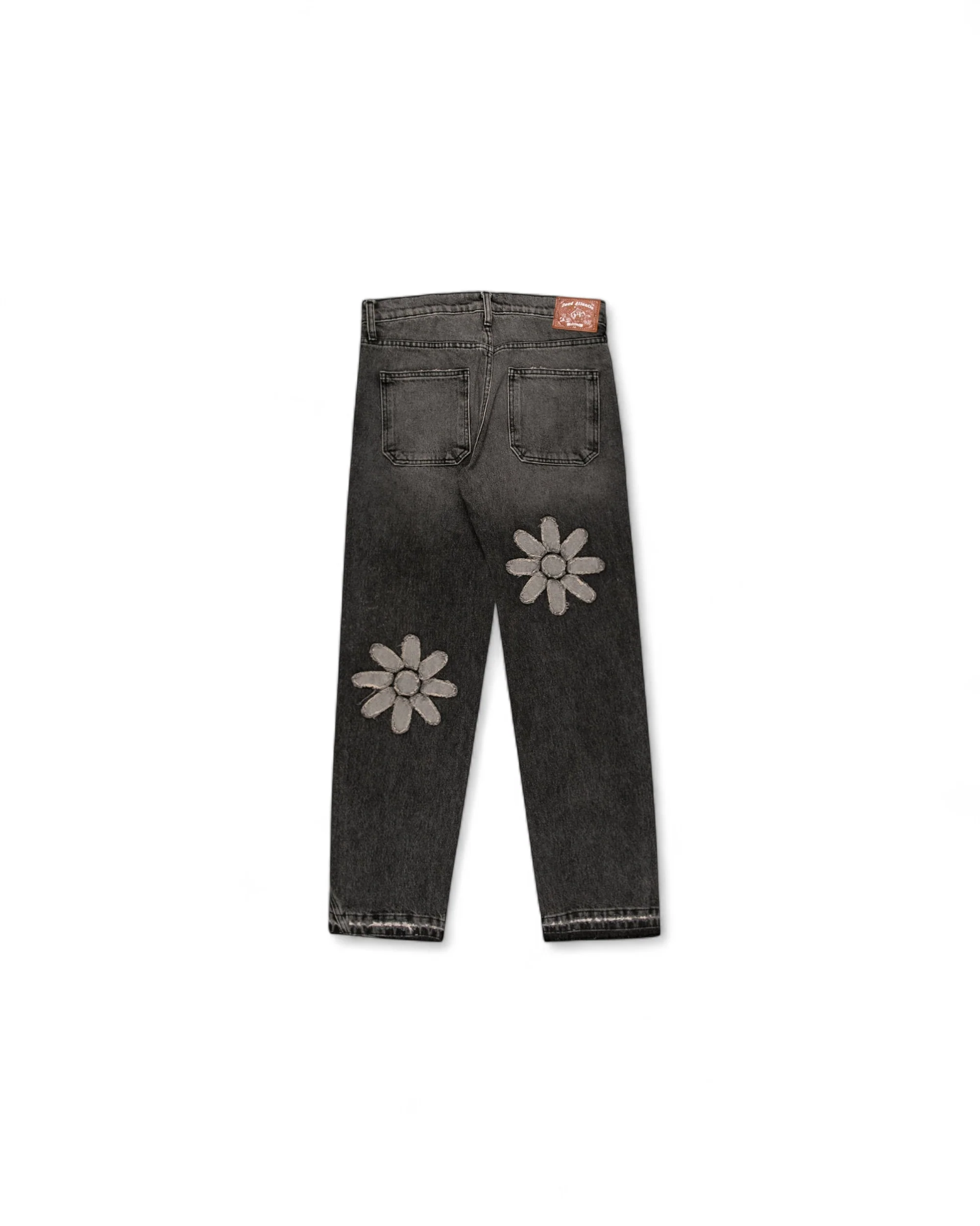 Flower Denim - Charcoal - Image 2