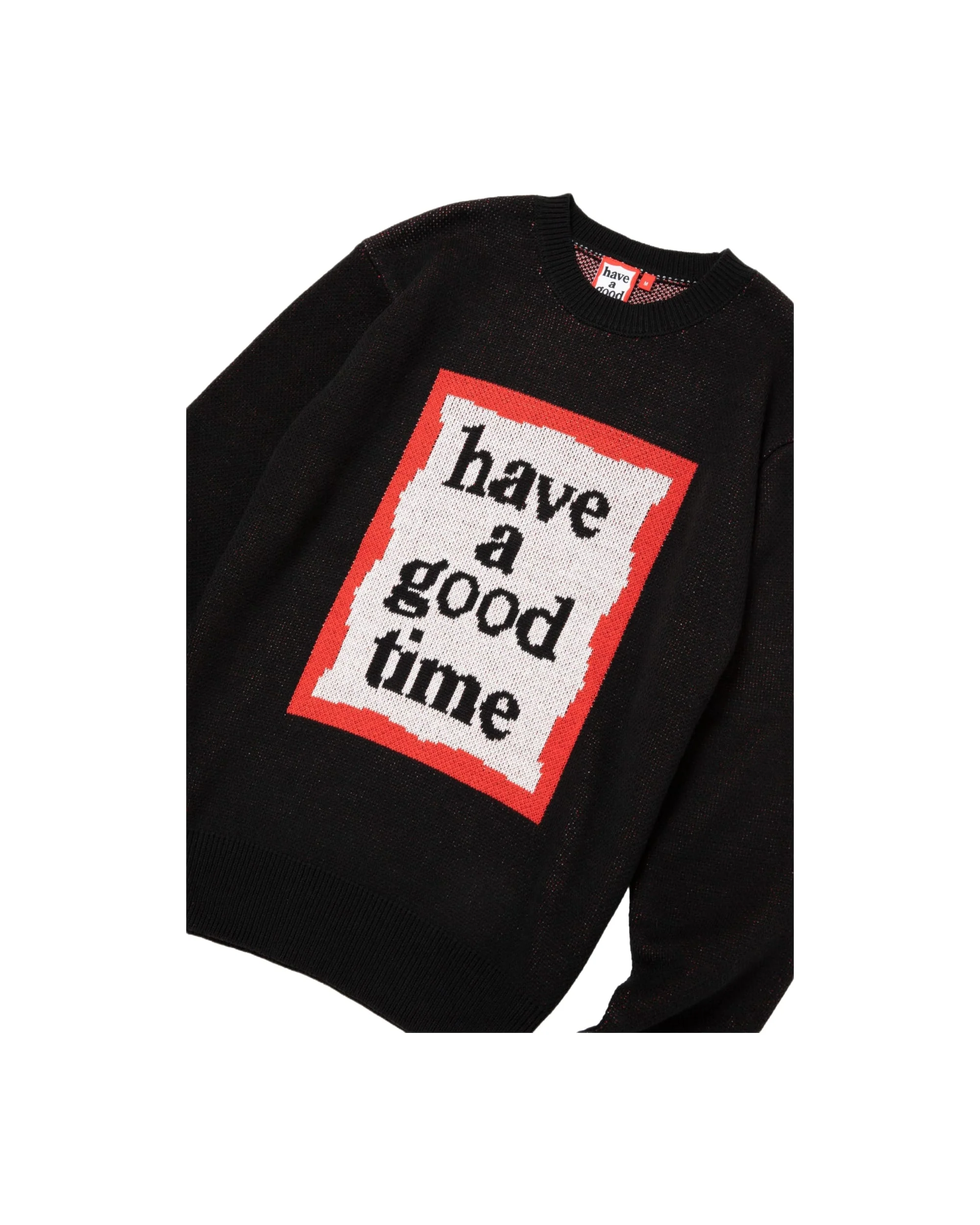 FRAME KNIT SWEATER BLACK - Image 2