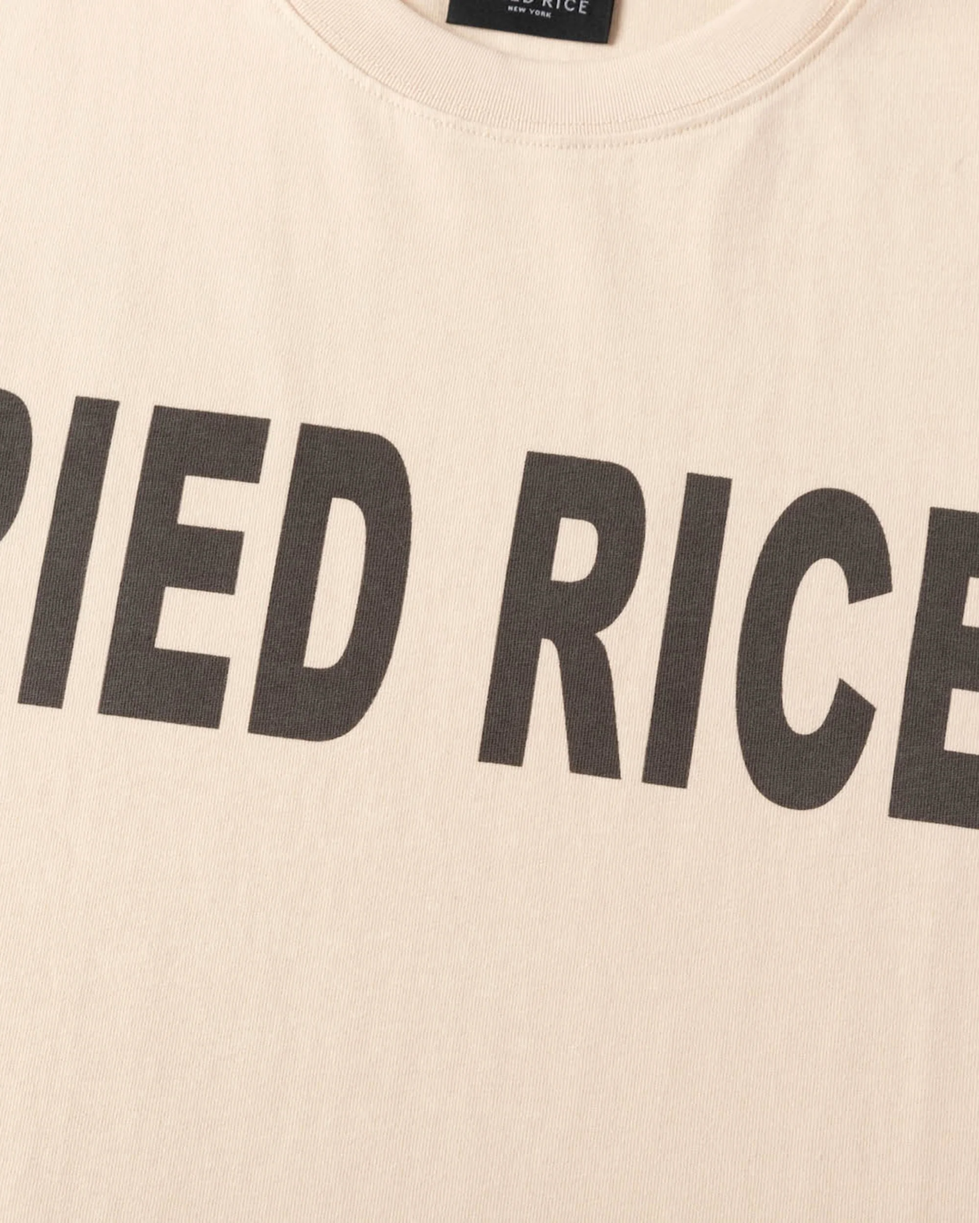 FRIED RICE AS FUCK Tee - Off White - Image 4