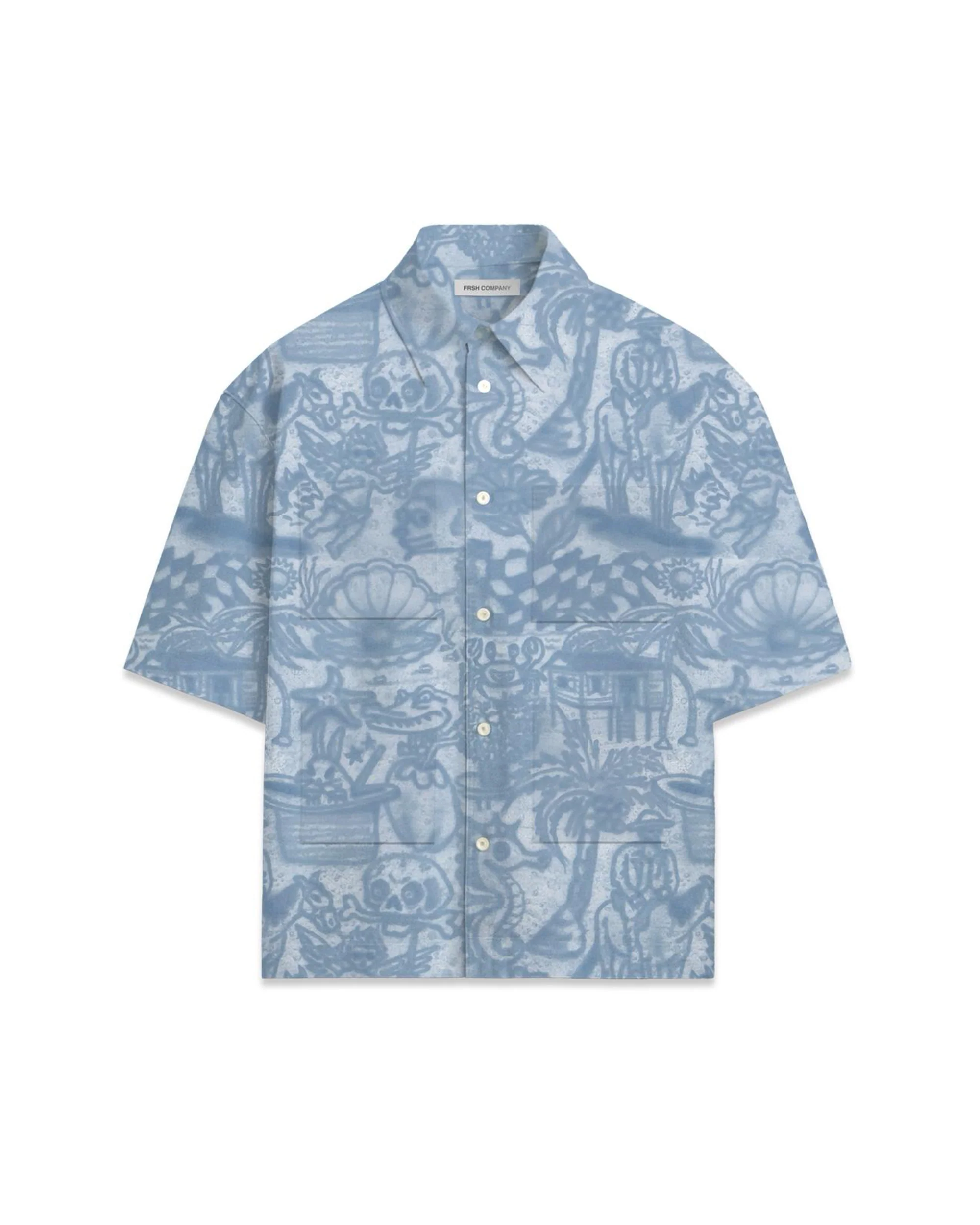 FRSH X RADAMES PATTERN SHIRT - Image 3