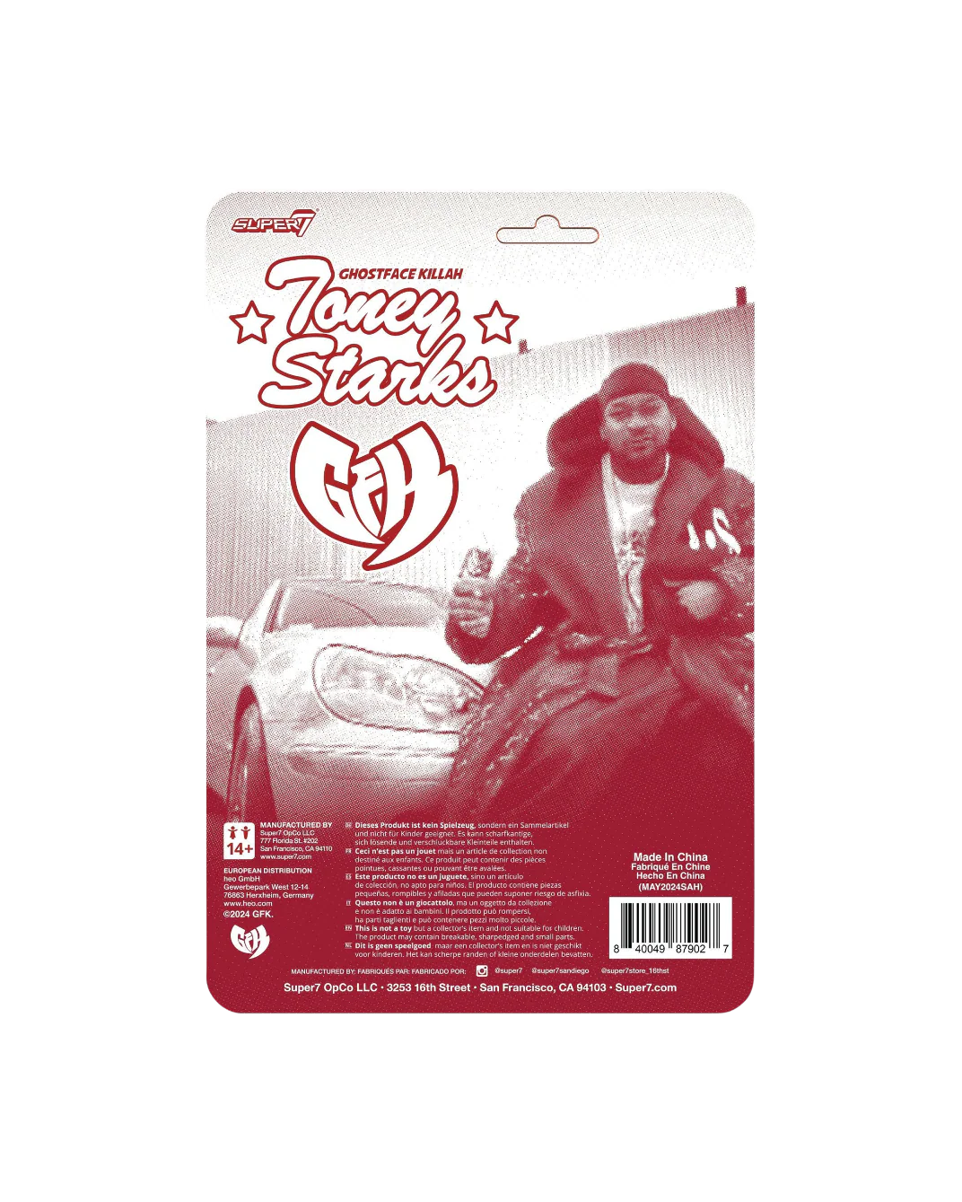 Ghostface Killah ReAction Figures - Ghostface Killah (Toney Starks) - Image 9