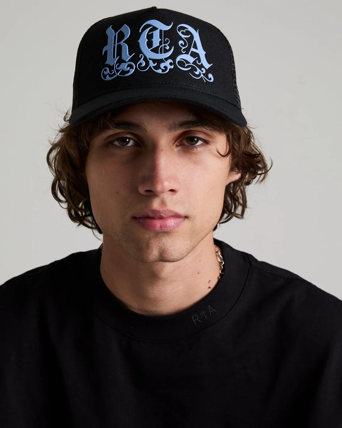 GIDEON TRUCKER HAT | BLACK RTA UNDERWORLD - Image 2