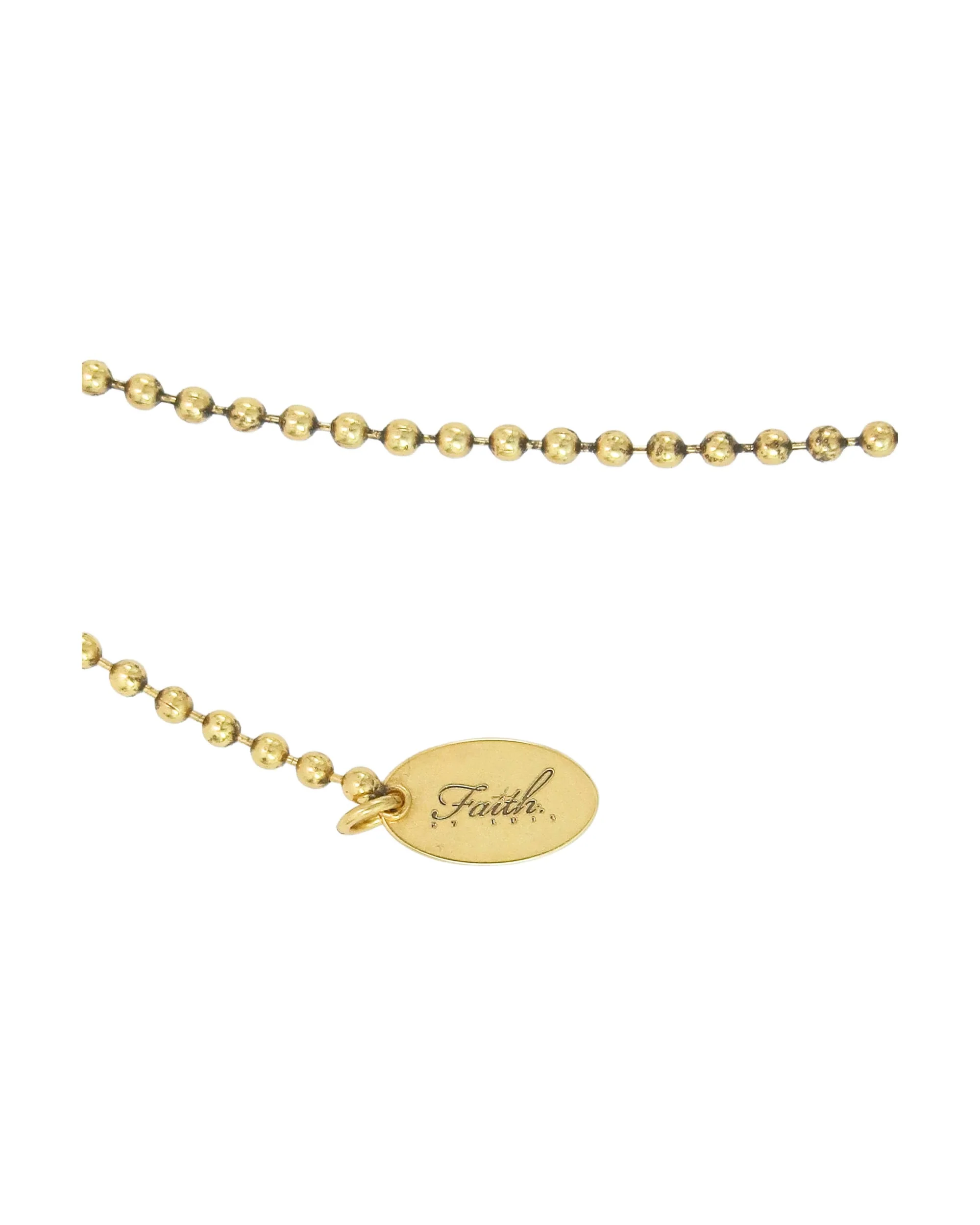Gold SAINT SINNER Necklace - Image 5