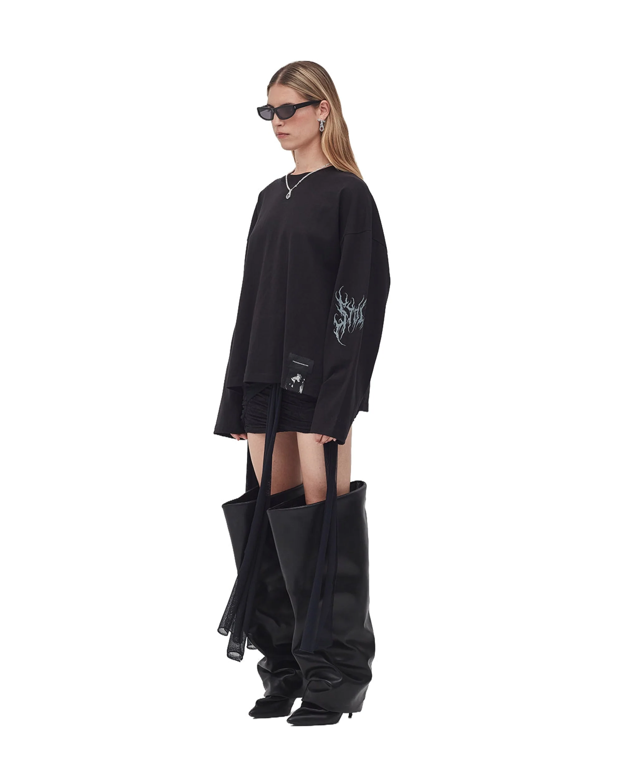 GOTH SPIRIT LONG SLEEVE T-SHIRT - Image 4