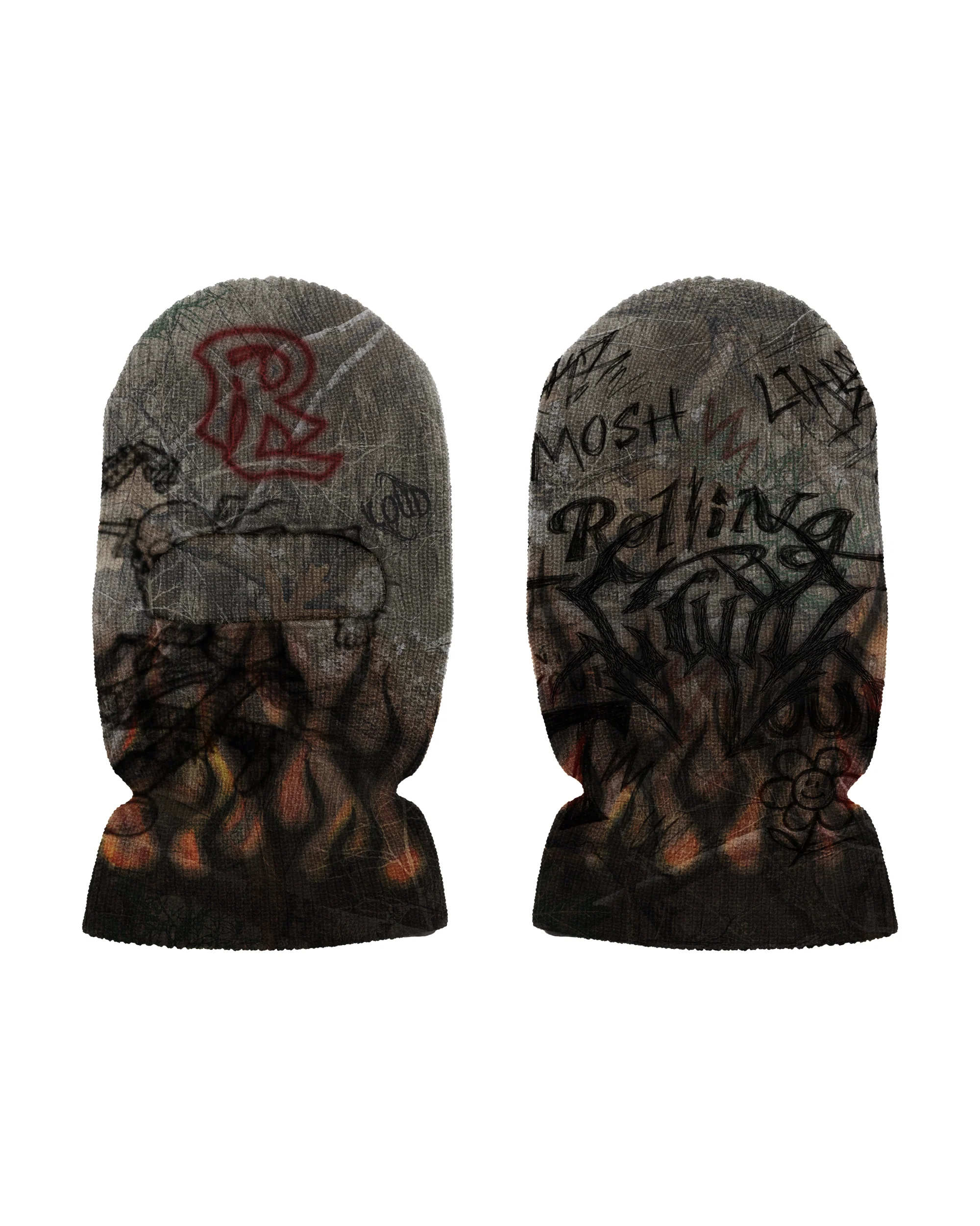GOTHIC FLAME BALACLAVA