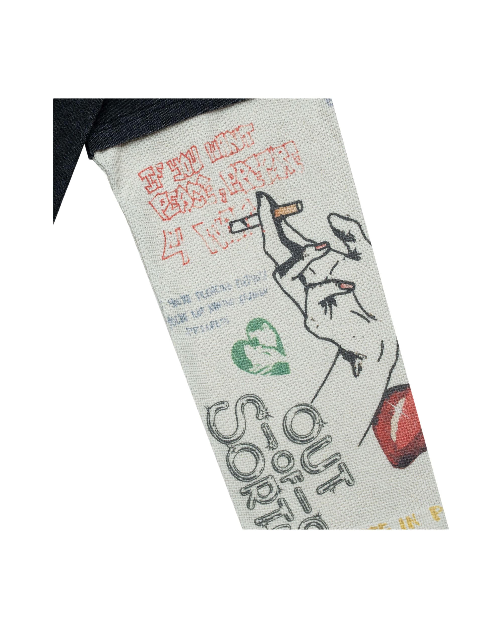 Graffiti Thermal L/S Tee - Black - Image 3