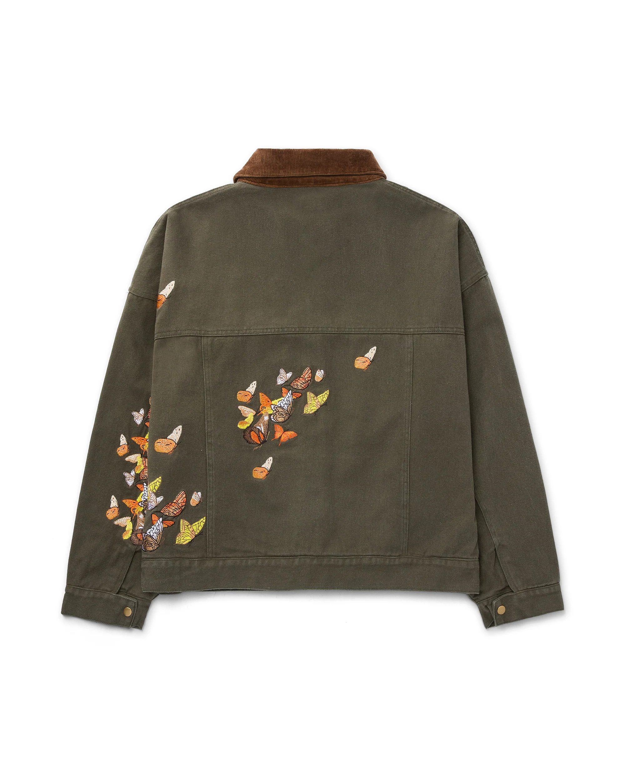 GREEN BUTTERFLY WORK JACKET - Image 2