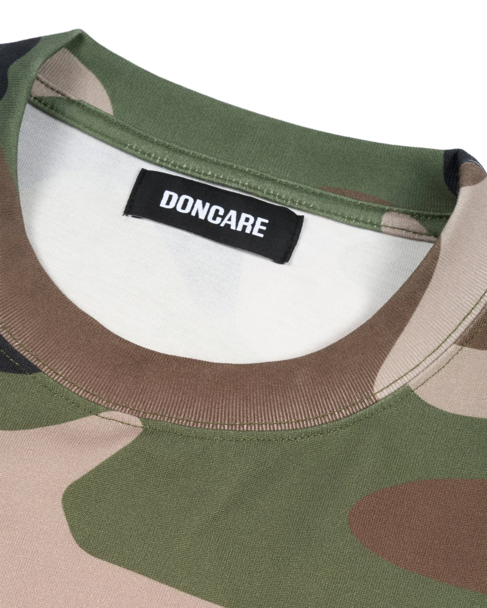 GREEN CAMO FAUX LAYERED LONG SLEEVE T-SHIRT - Image 19
