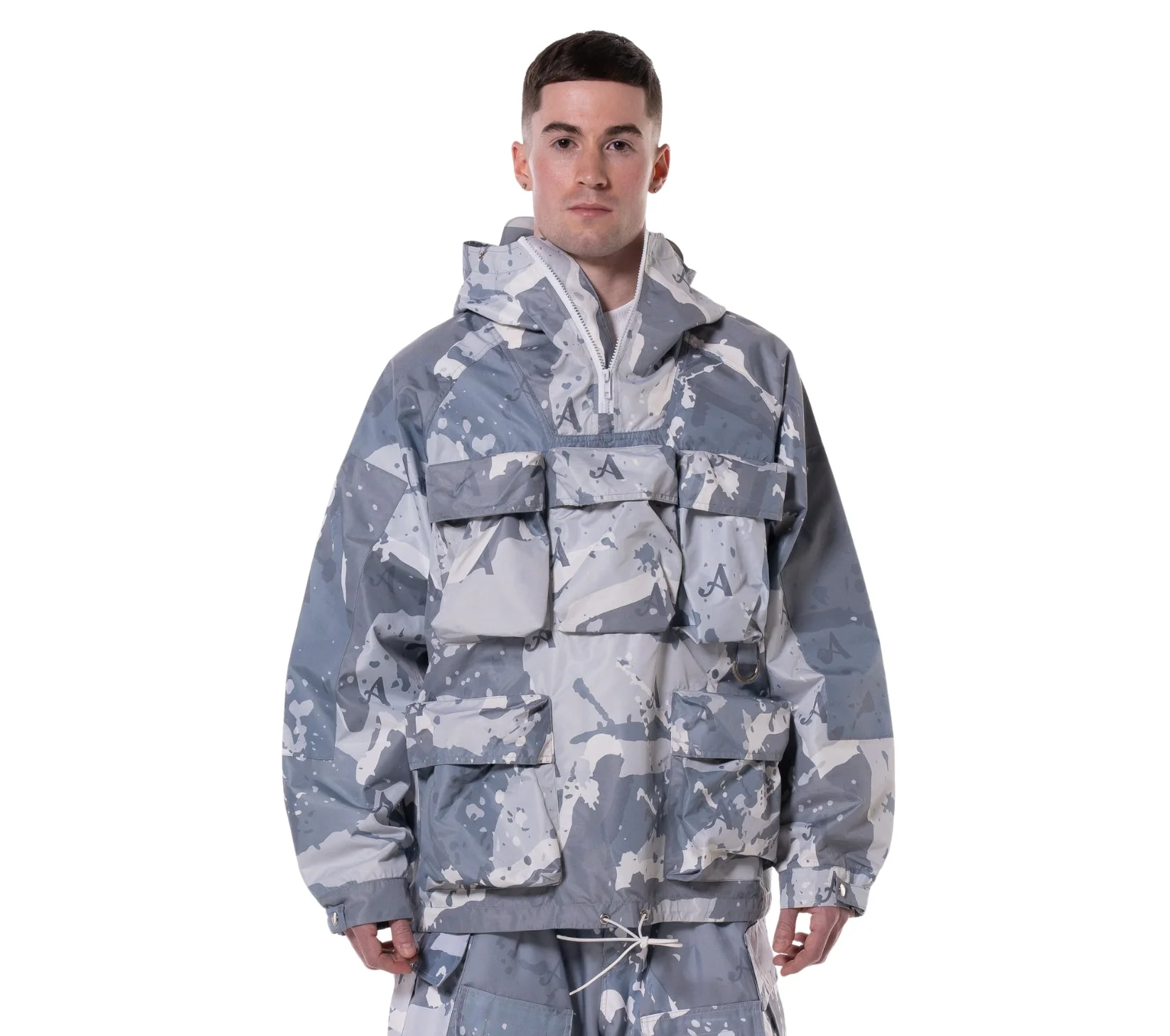 GREY “MAKASI” CAMO JACKET - Image 6