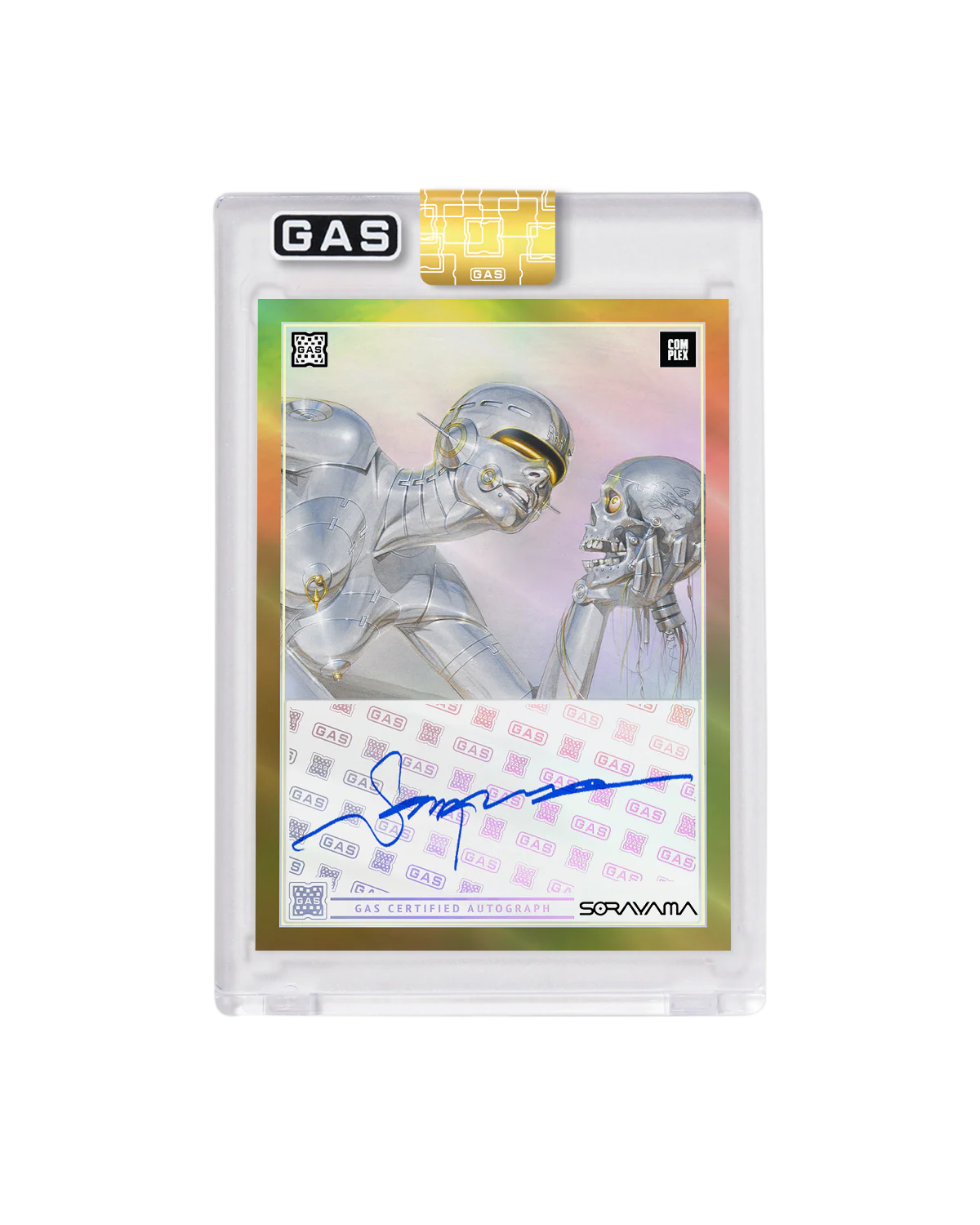 Hajime Sorayama x Complex x GAS Foil Trading Cards Set - Image 4