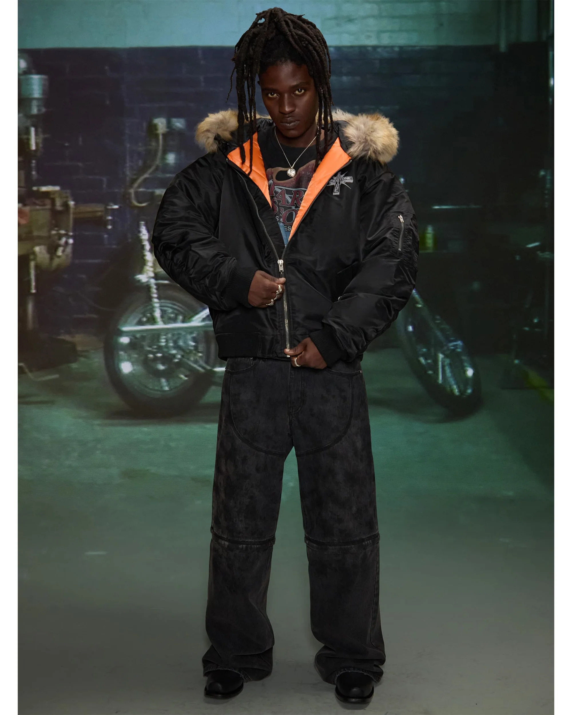 HARDSTONE Cross Nylon Jacket - Image 2