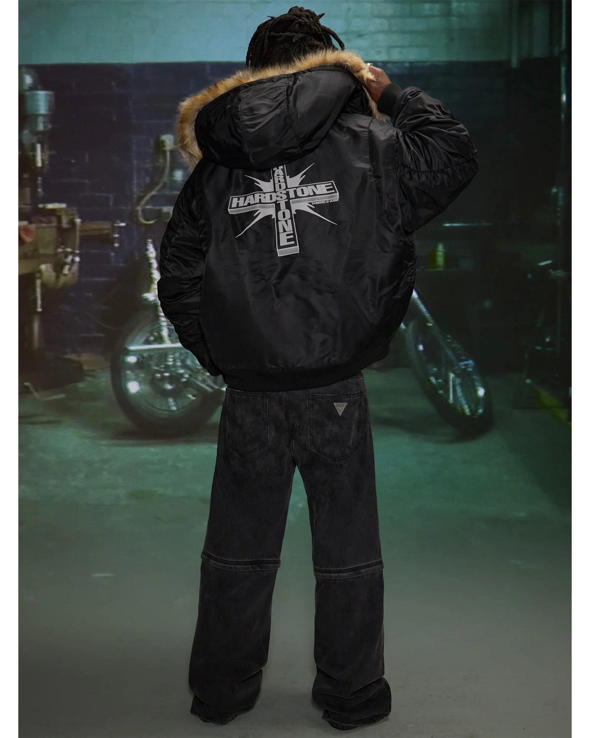 HARDSTONE Cross Nylon Jacket - Image 4
