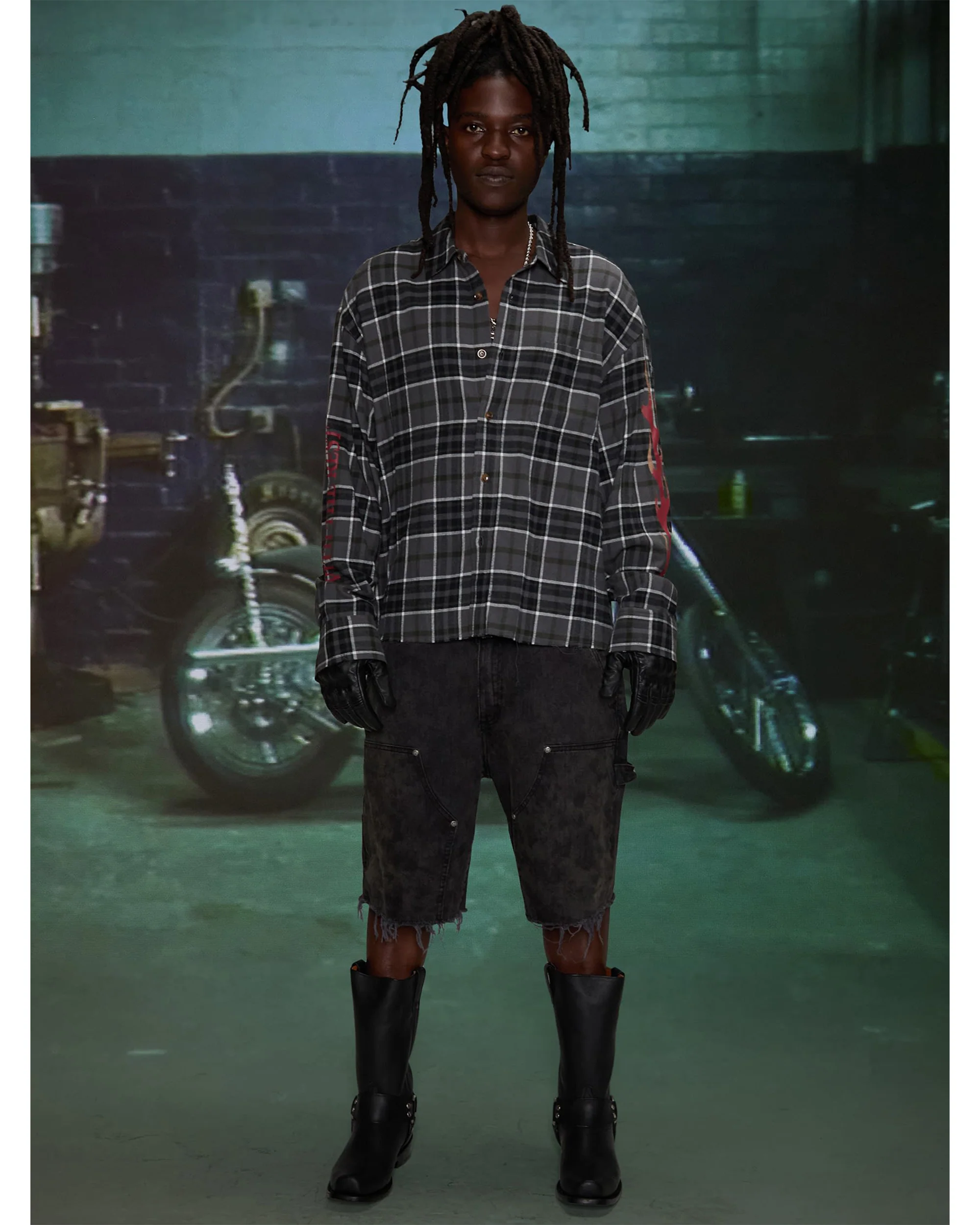 HARDSTONE Flannel Shirt - Image 2