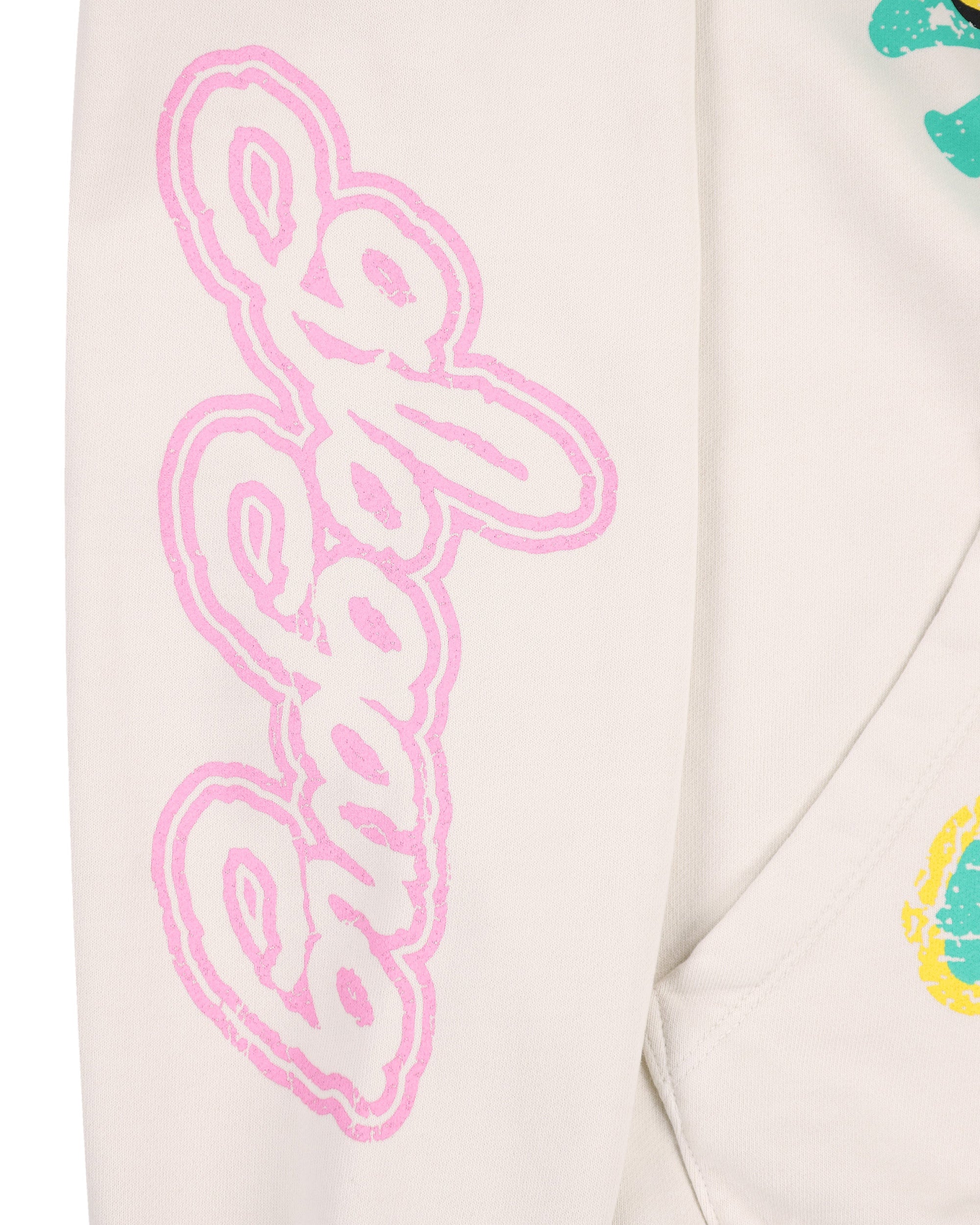 Have A Glory Day Zip Up Hoodie (Cream) - Image 3