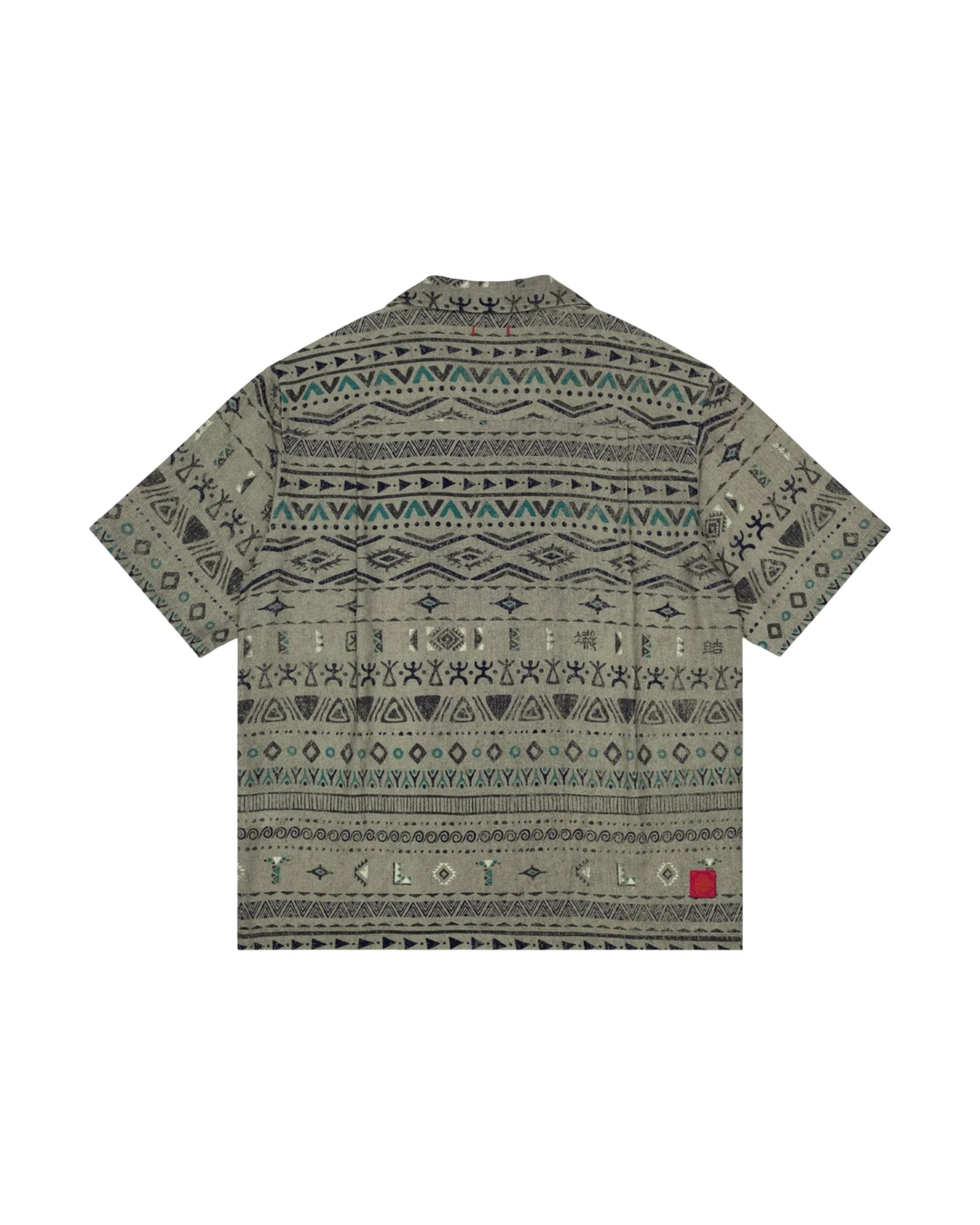 Hawaiian Tribal Shirt (Beige) - Image 2