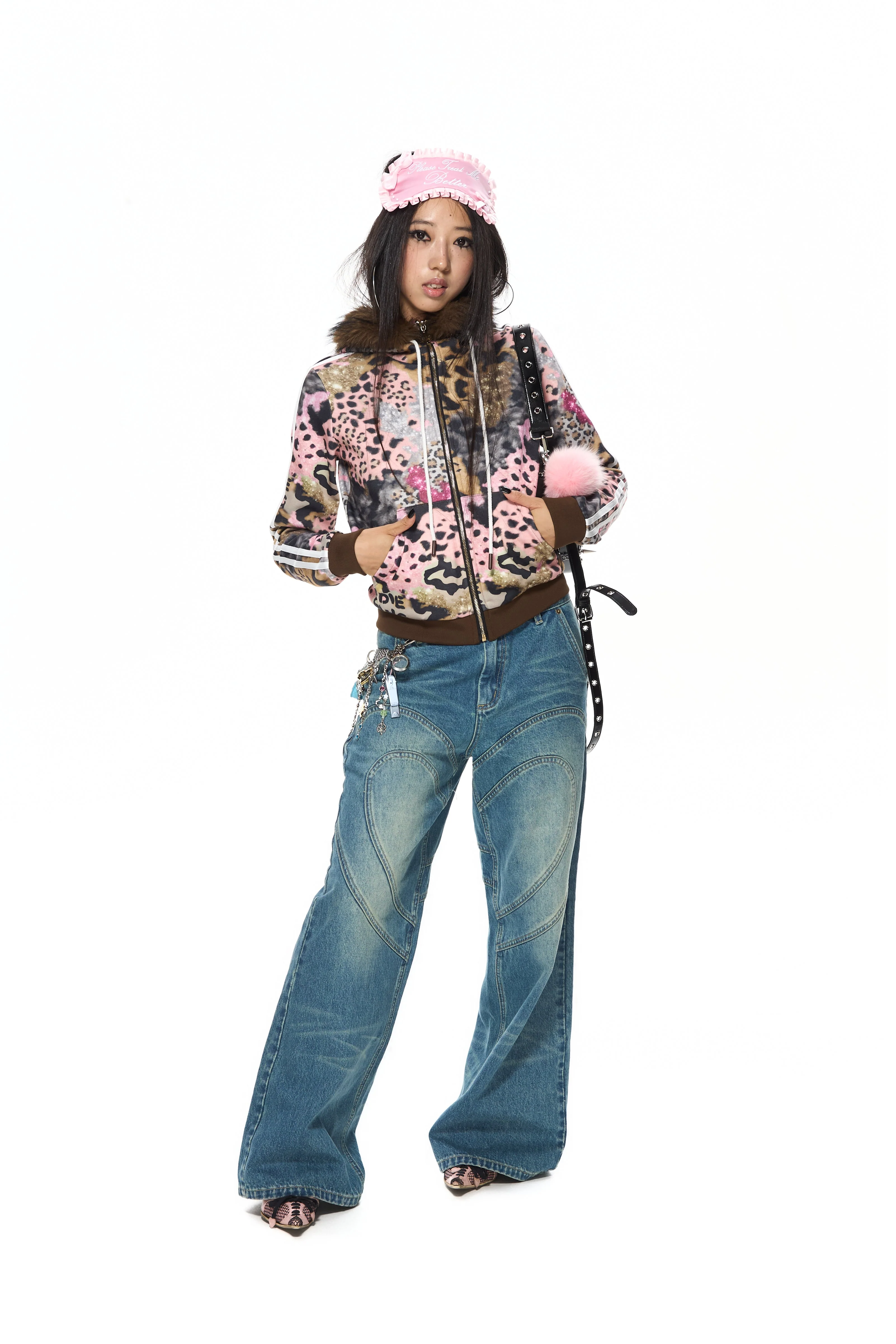 Heart Patchwork Jeans - Image 17