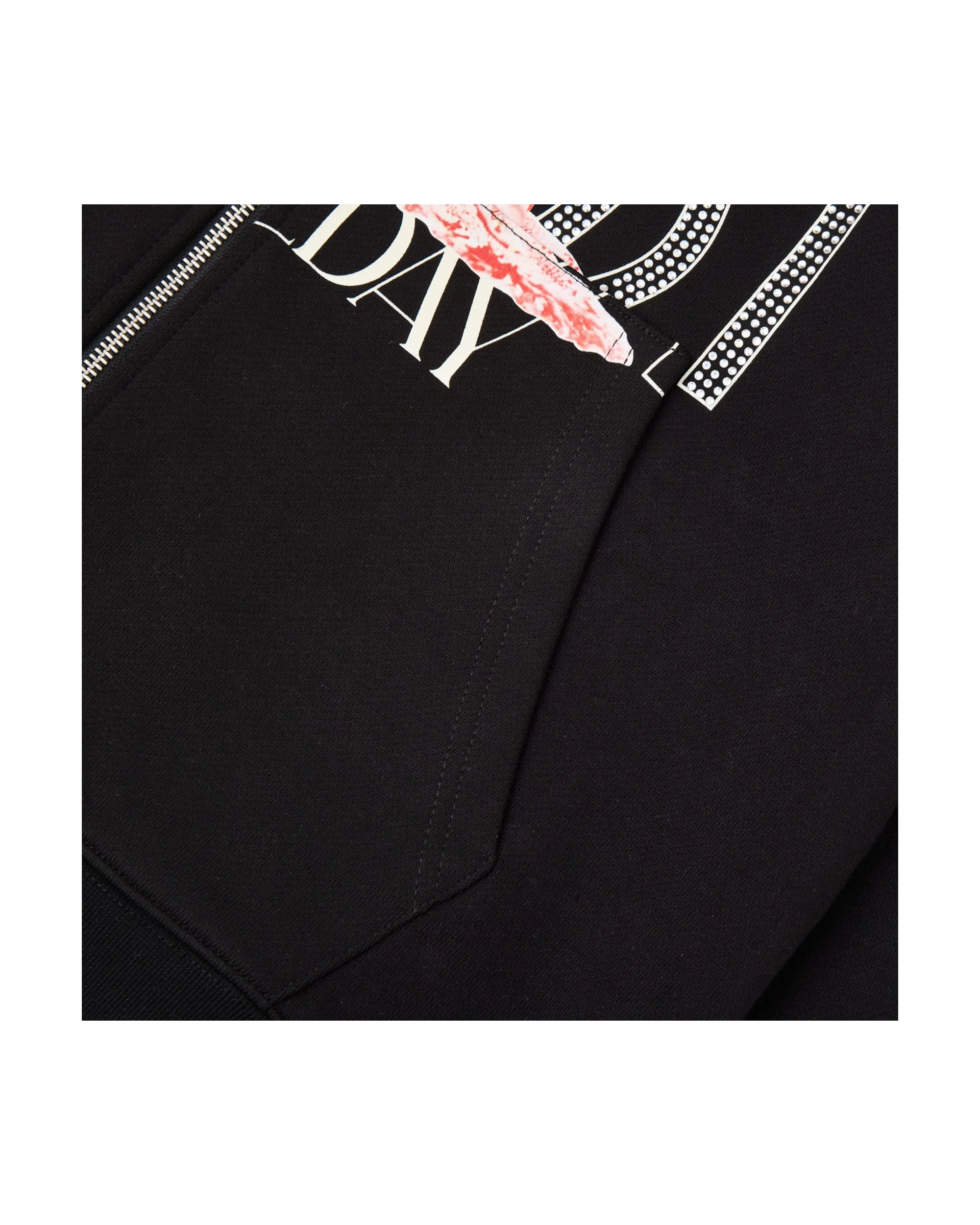 Highclass Zip-Up Hoodie - Sun Fade Black - Image 8