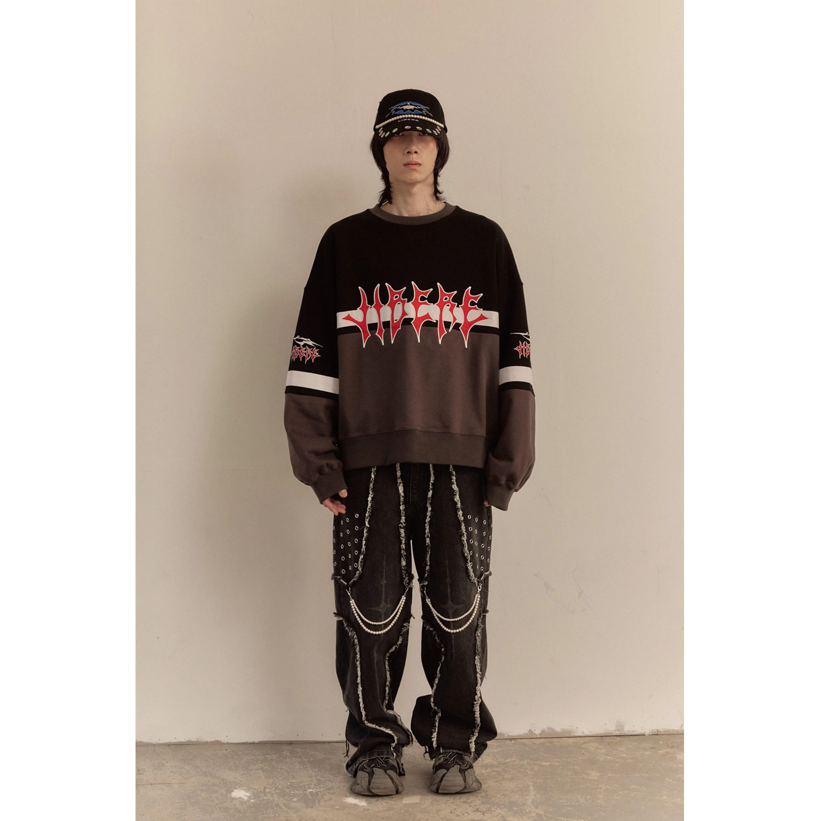 HOCKEY JERSEY SWEAT / CHARCOAL - Image 27