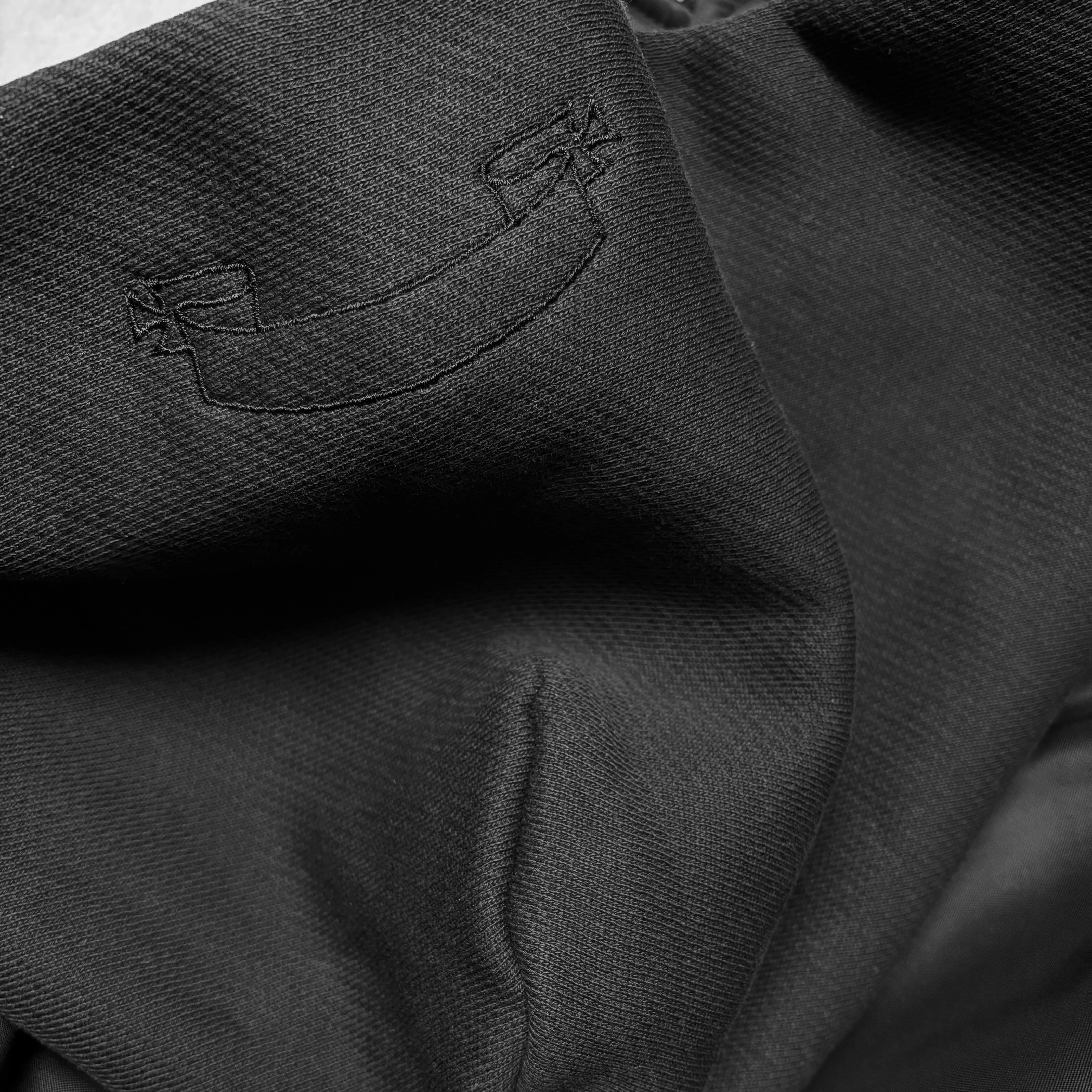 HOODED CROPPED AYS BOMBER JACKET - Image 7