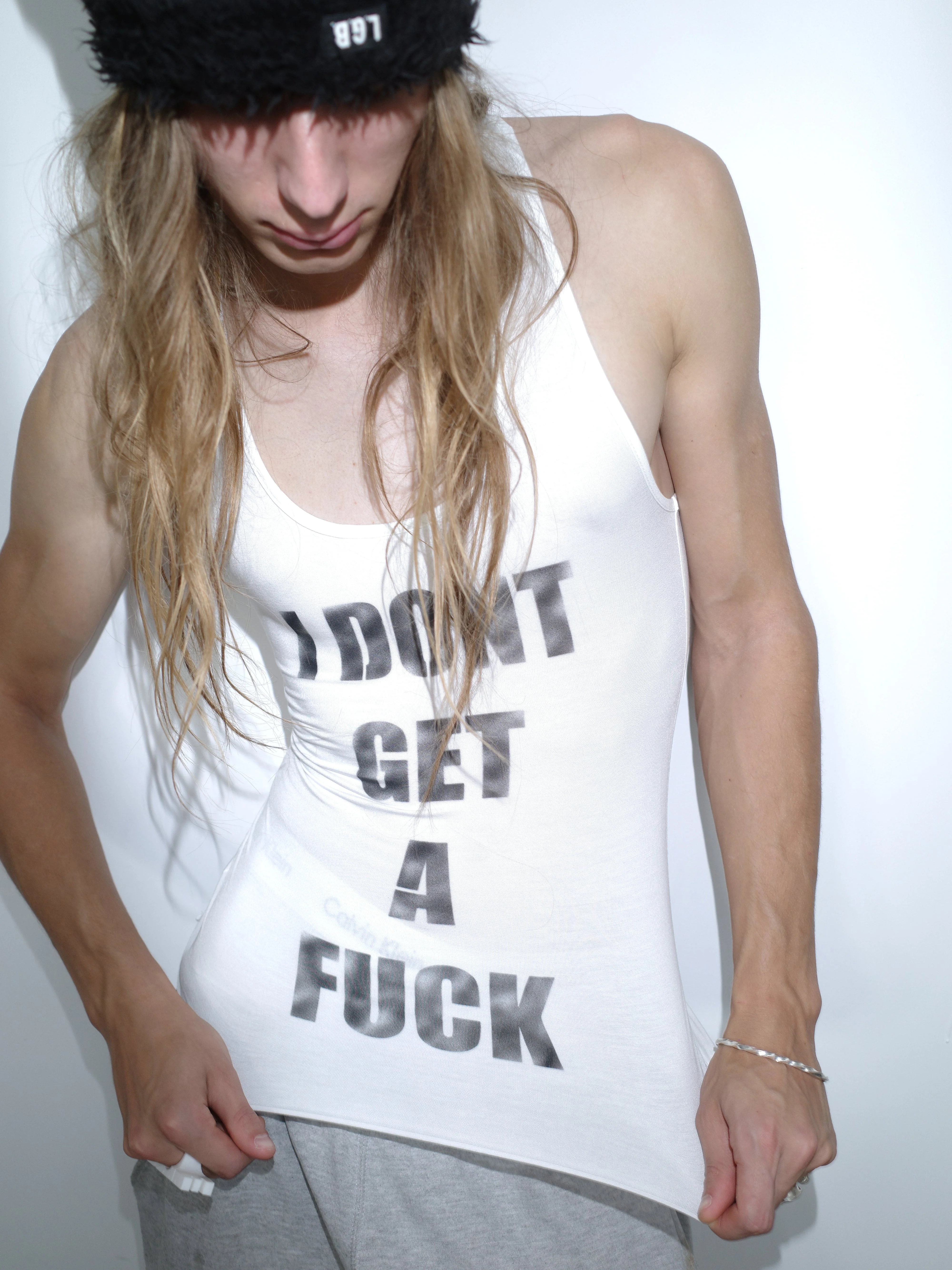 I DONT GIVE/GET A FUCK Spray Tank Top - Image 43
