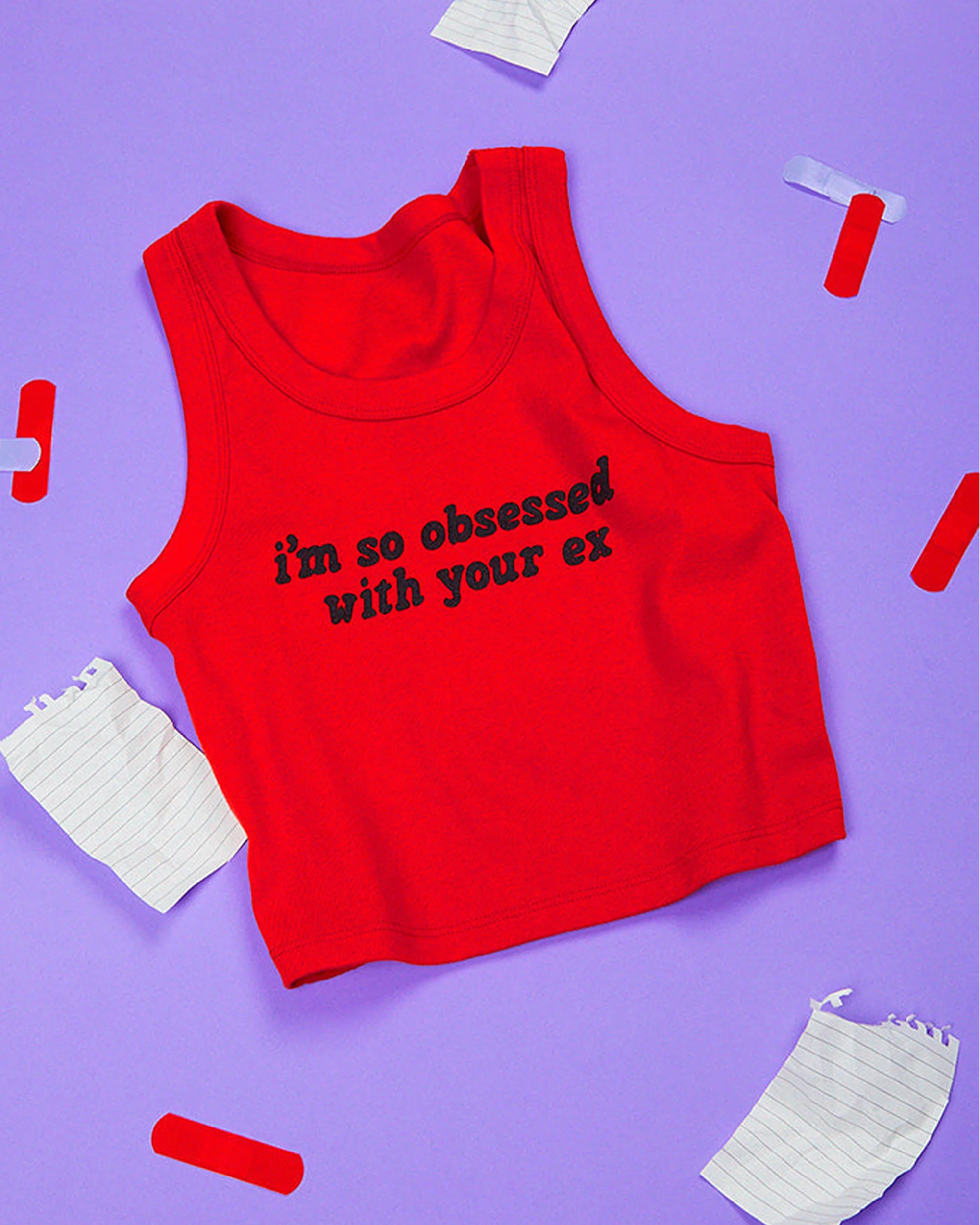 i'm so obsessed with your ex crop tank - Image 4