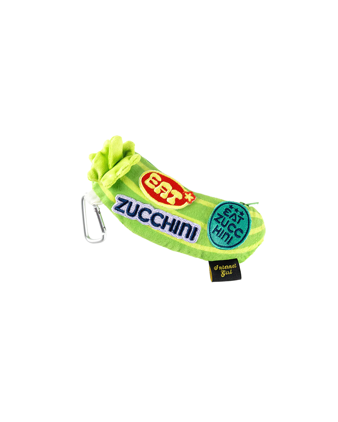 Internet Girl Zucchini Pouch Keyring - Image 2