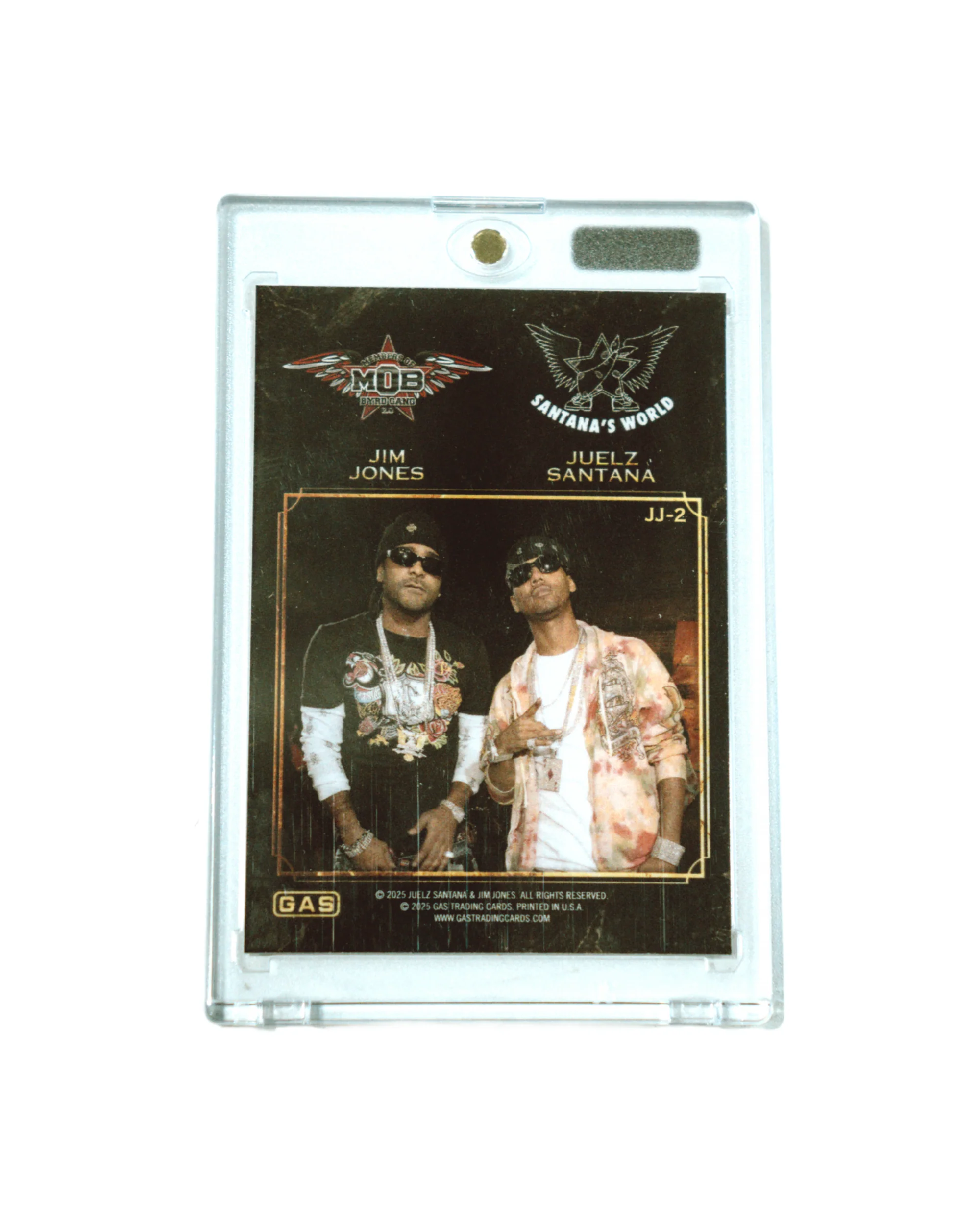 JOMO GLOBAL HIGH VISIBILITY JACKET + LIMITED GAS TRADING CARD SET / BLACK / SECURITY - Image 5