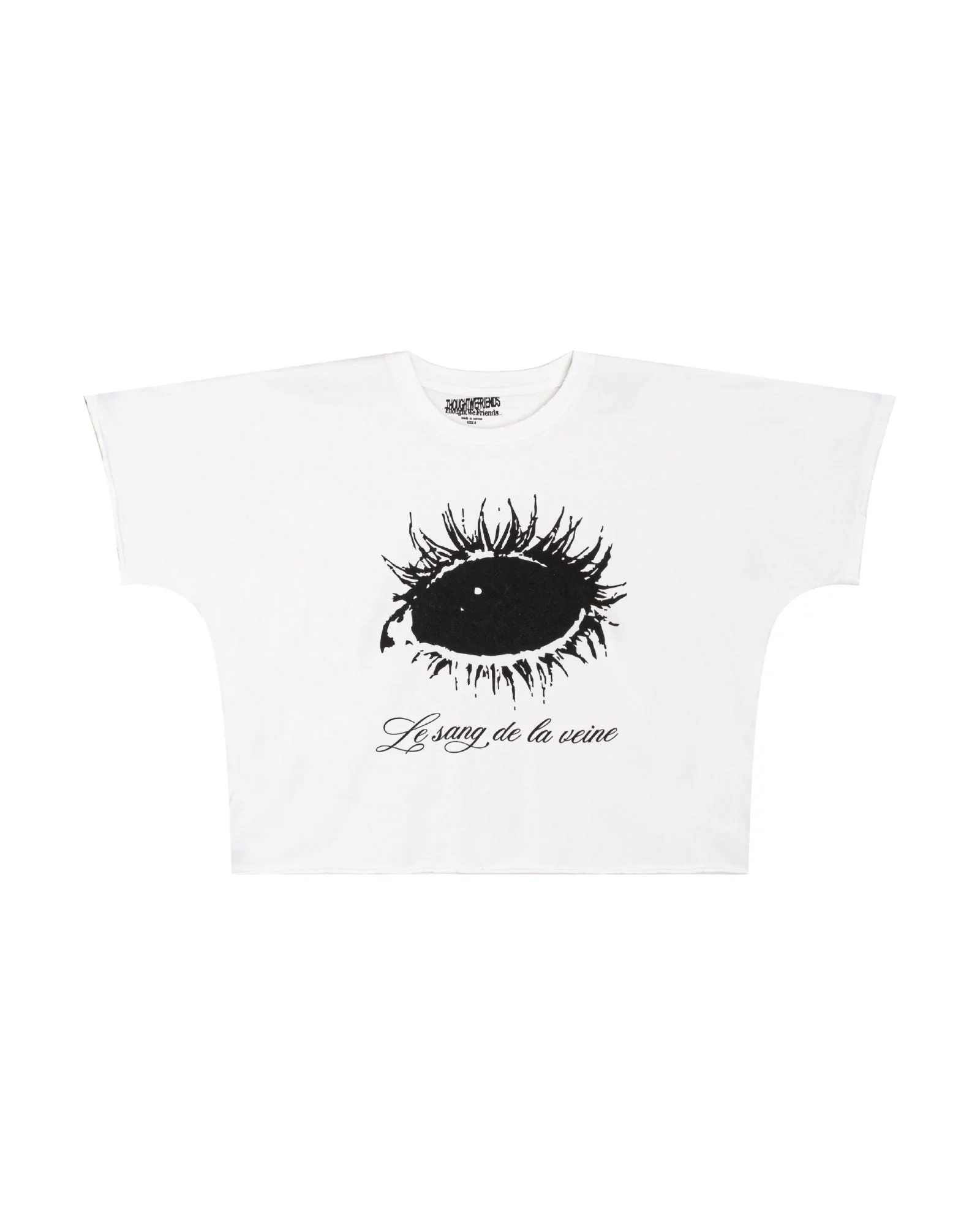 Julien Eye Loose T-shirt in White - Image 6