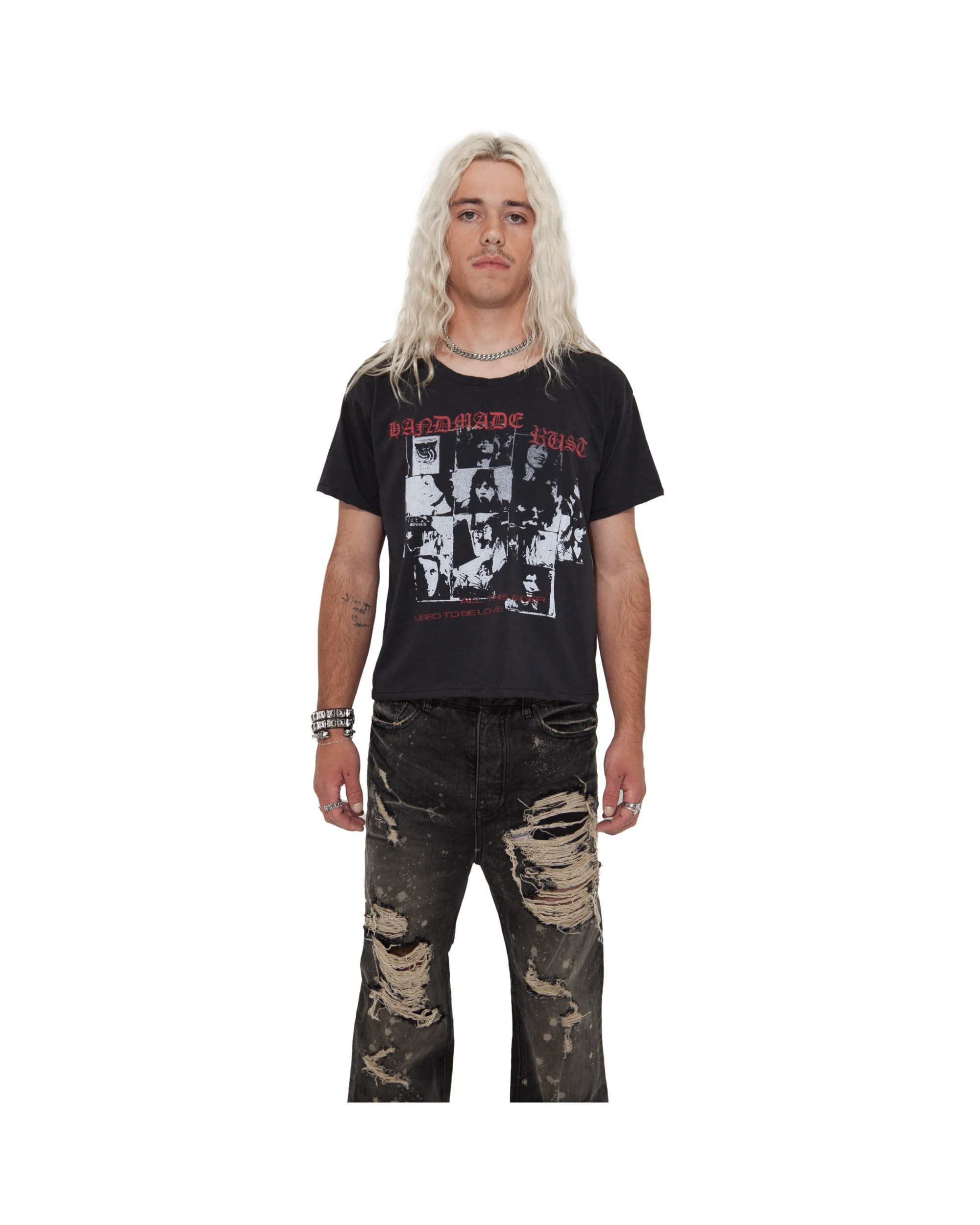 JUNE SKY TEE - Black - Image 2