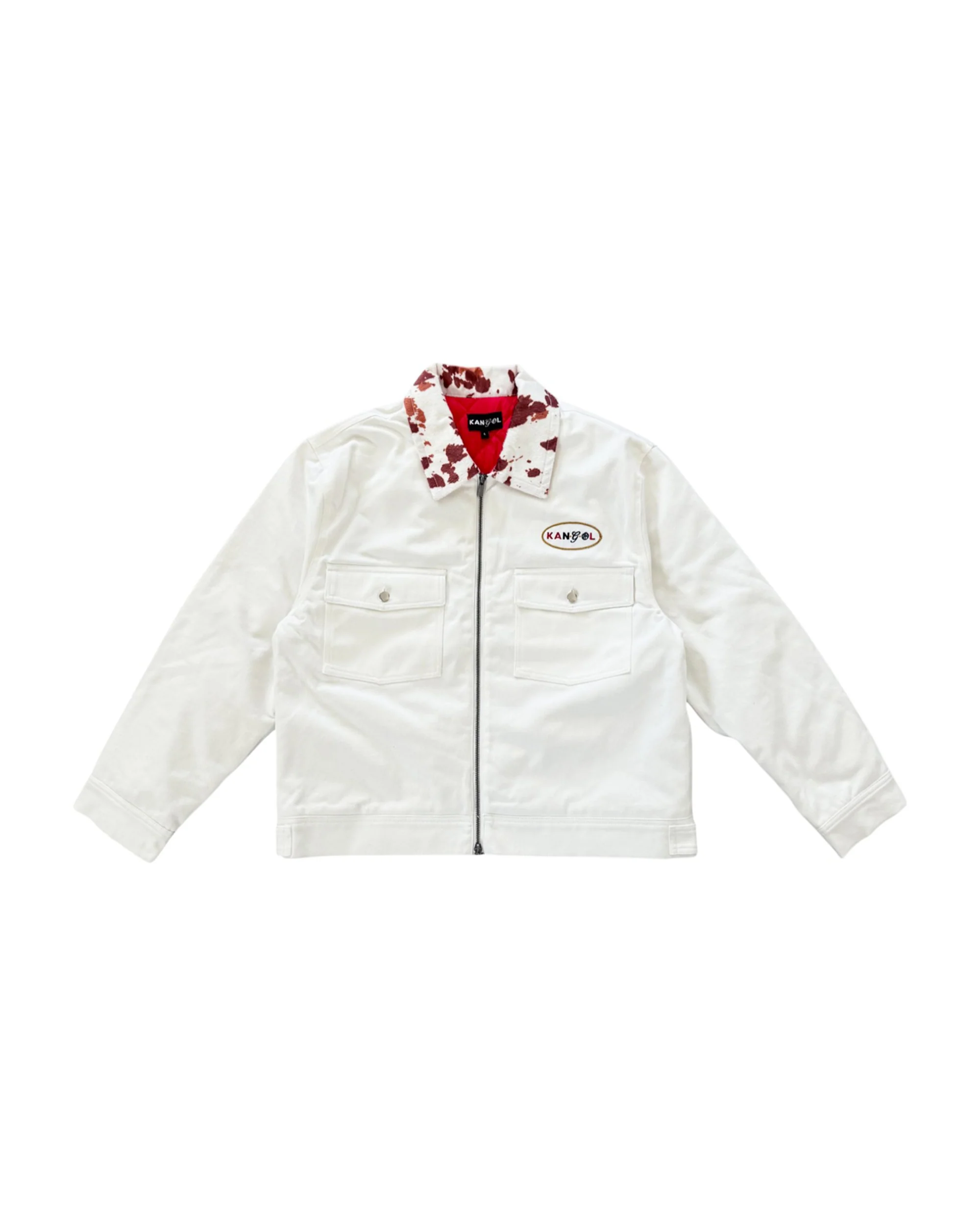 Ka-n-g-o-l White Work Jacket