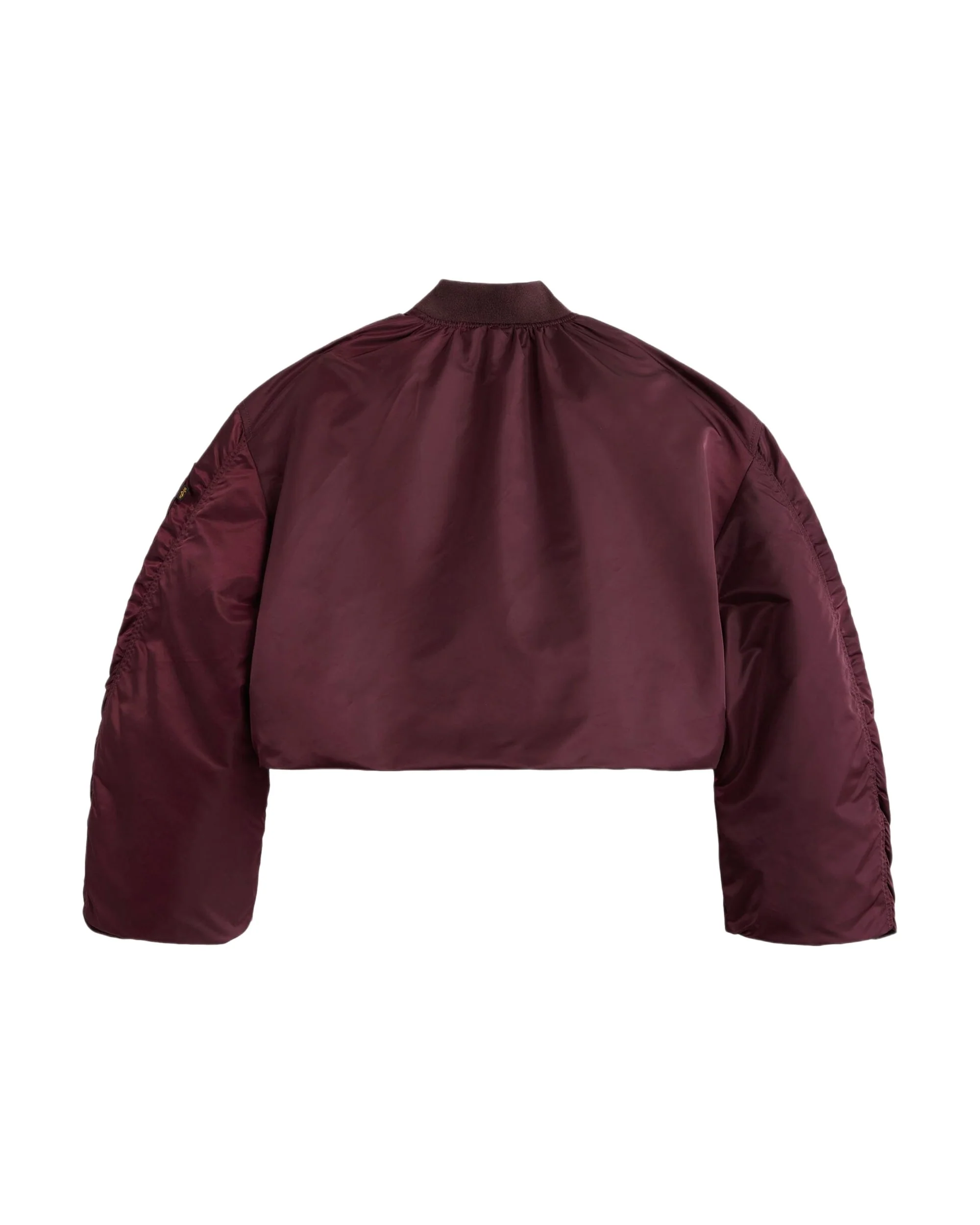 KNIT RIB MA-1 FLIGHT JACKET WOMENS - Image 2