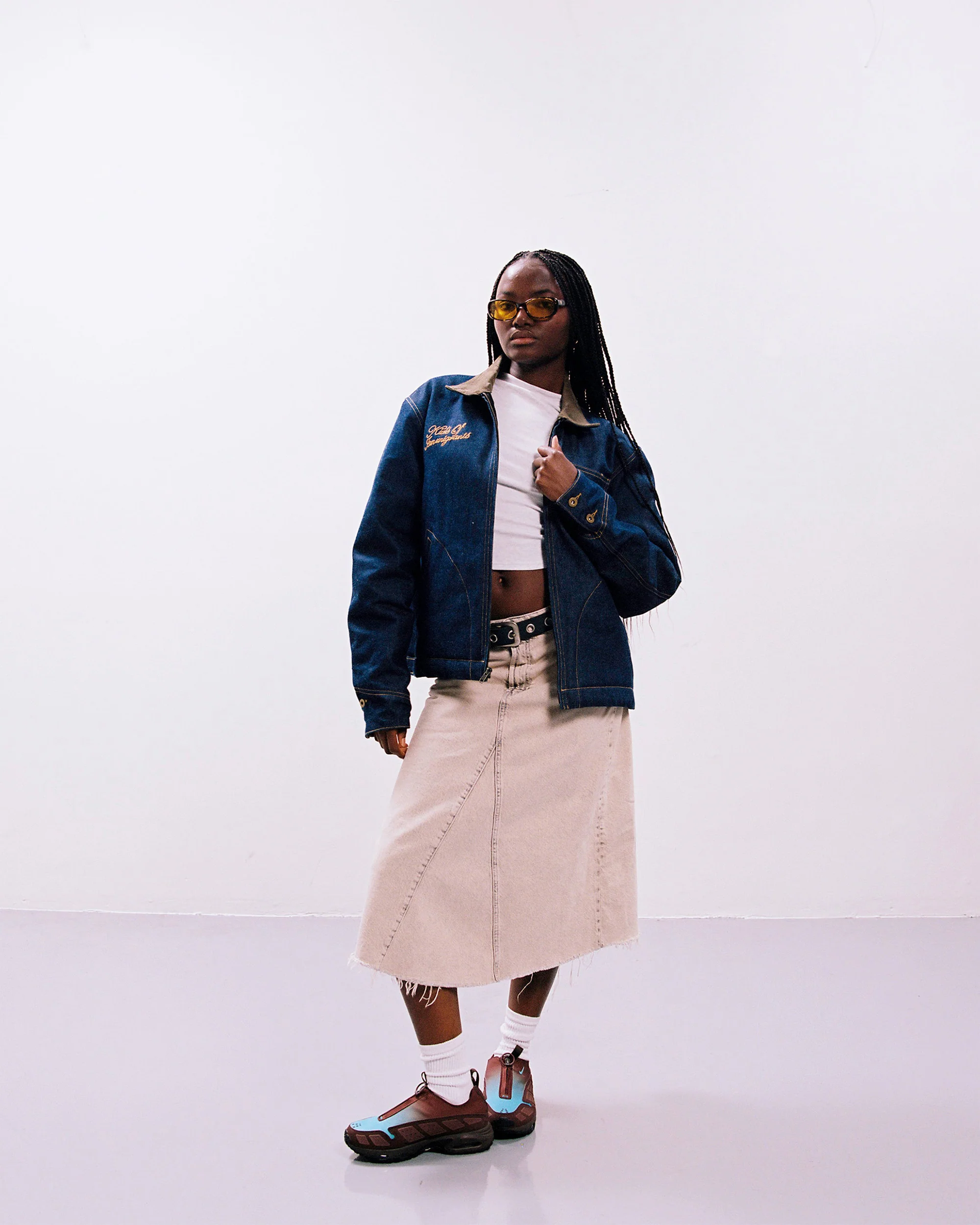 KOI Denim Work Jacket - Image 7