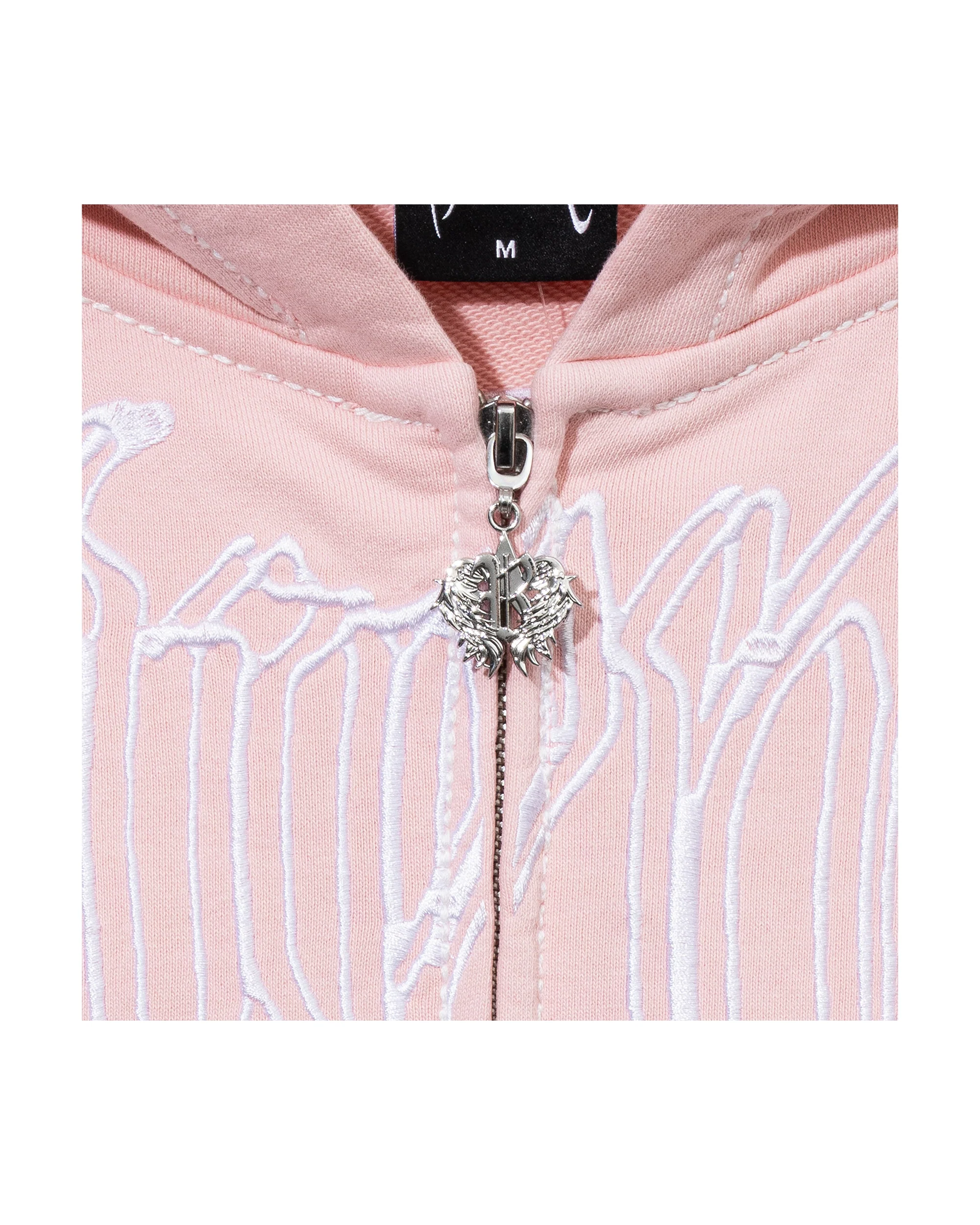 LAKERS CONTRAST STITCH ZIP PINK/WHITE - Image 3