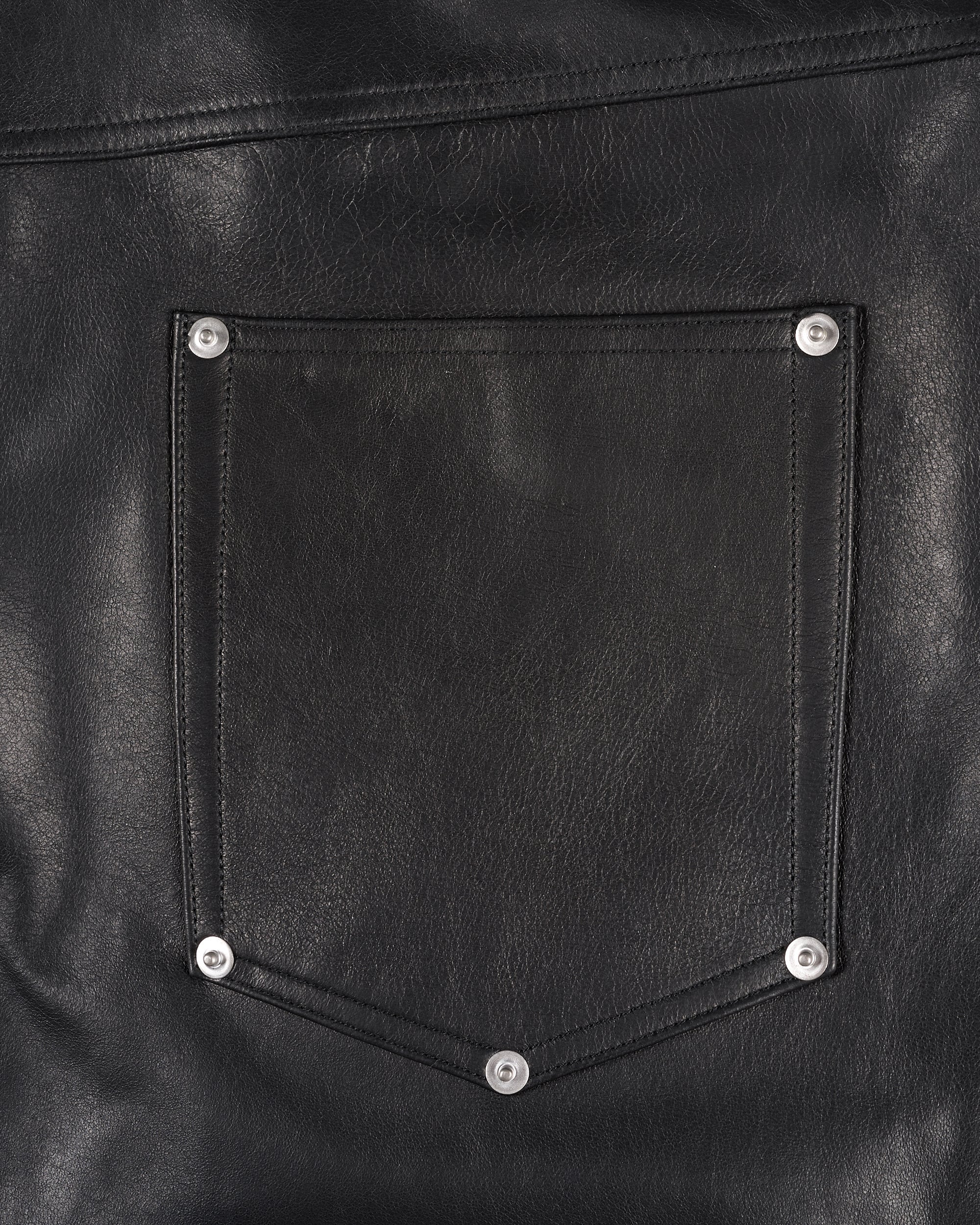 LEATHER BAGGY SHORTS - Image 40