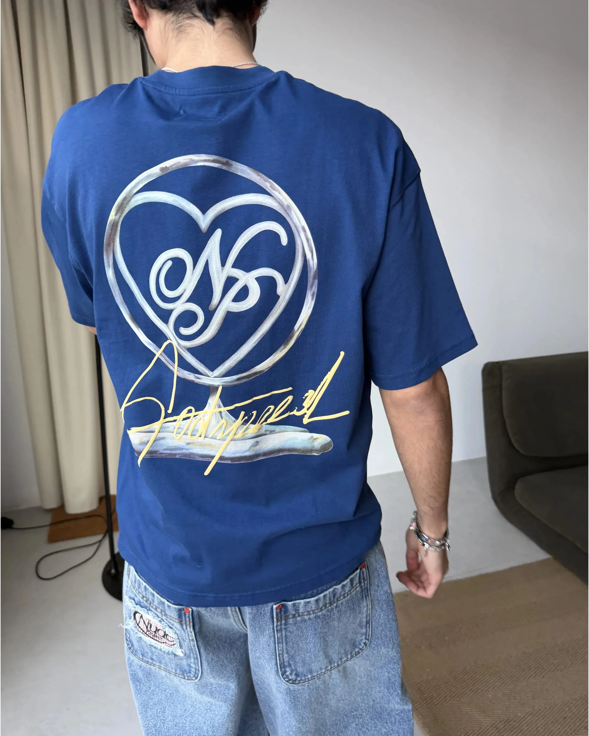 Legacy Tee Navy - Image 6