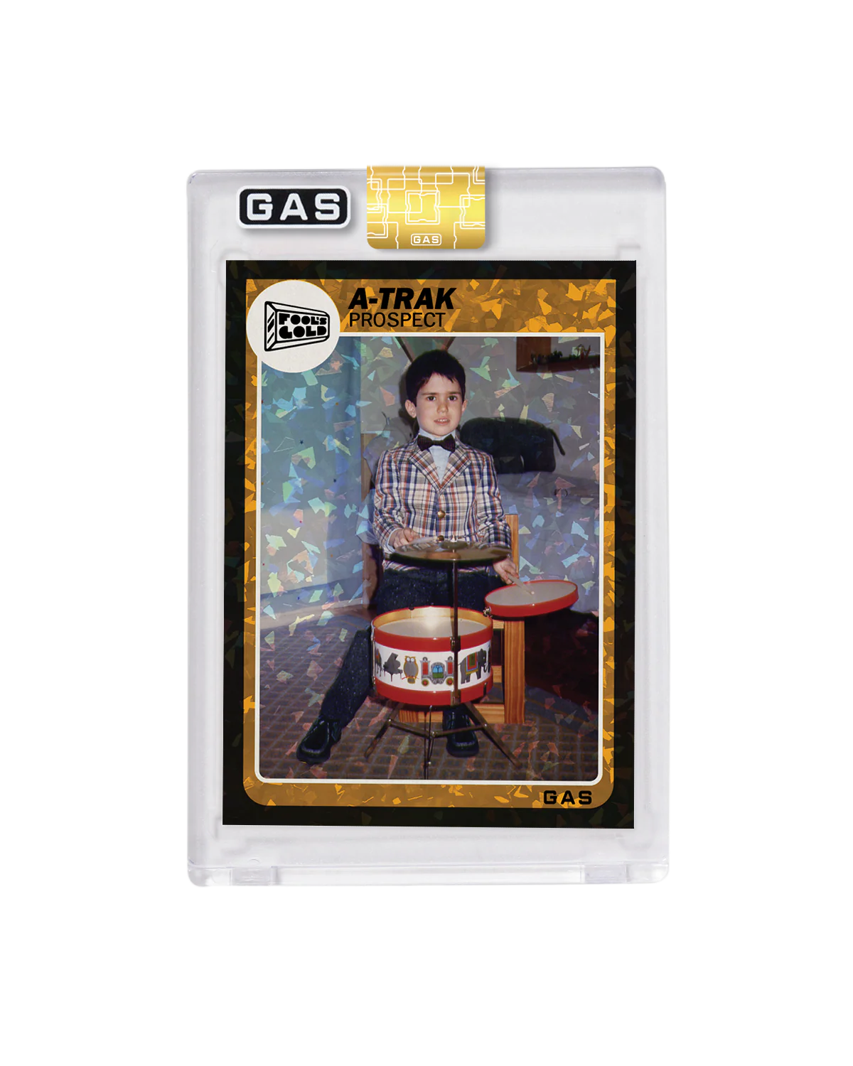 Limited Edition A-Trak & Fool’s Gold Records GAS Cracked Ice Foil Trading Cards Set - Image 5