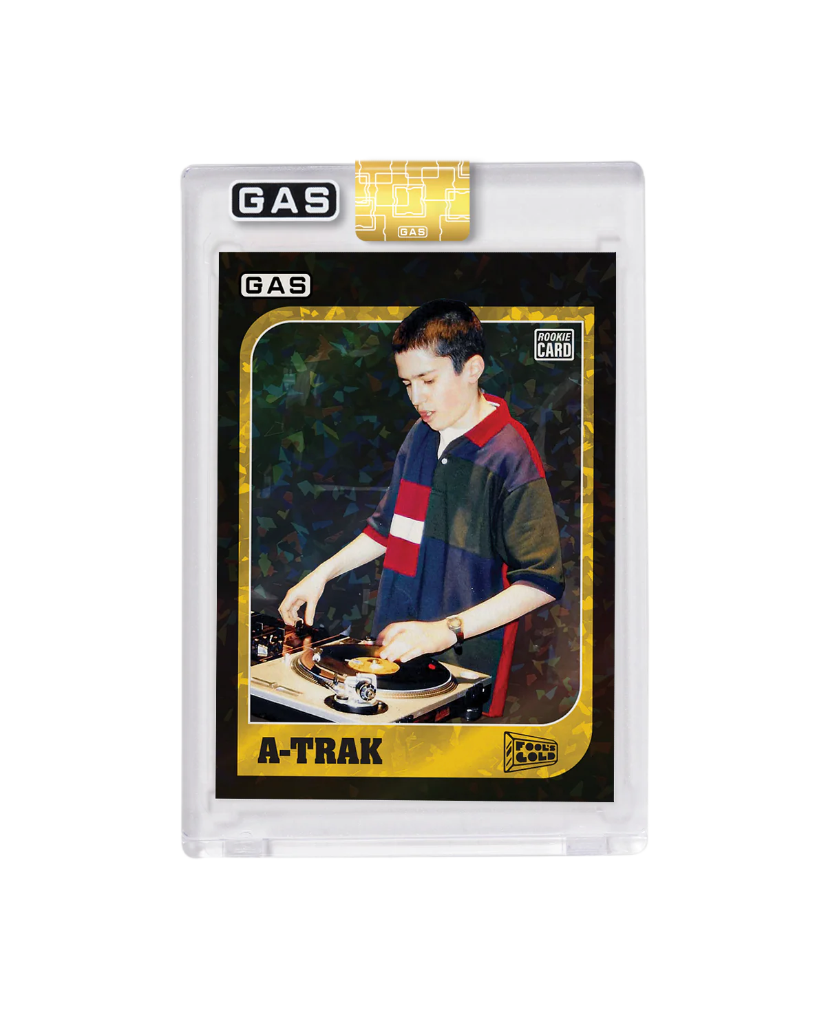 Limited Edition A-Trak & Fool’s Gold Records GAS Cracked Ice Foil Trading Cards Set - Image 7