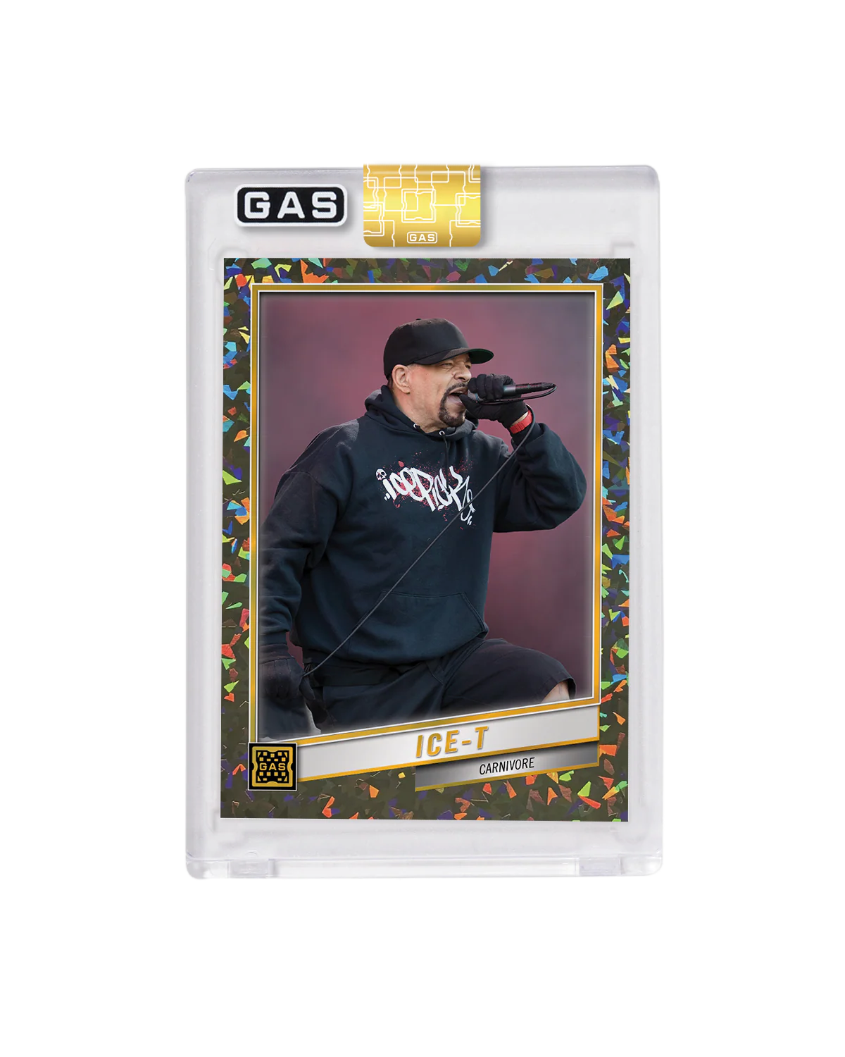 Limited Edition Ice-T 2023 GAS Cracked Foil Hip-Hop Trading Cards Set - Image 5