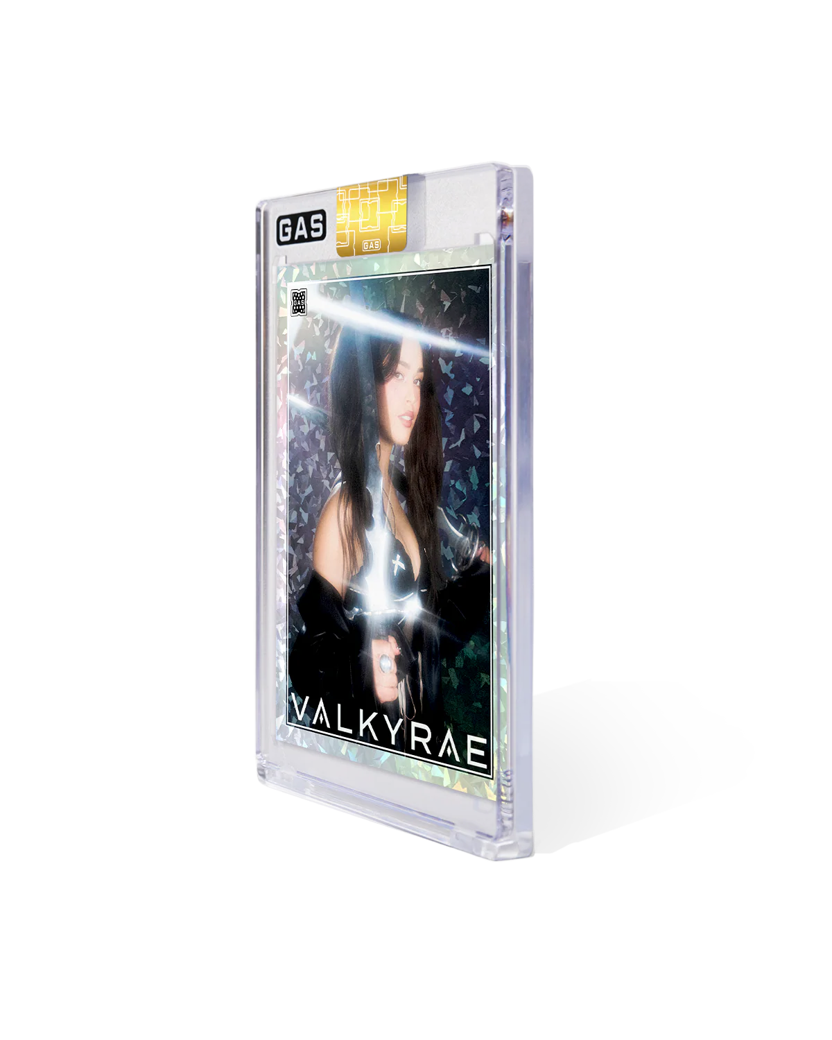 Limited Edition Valkyrae x GAS Cracked Ice Foil Card - Image 3
