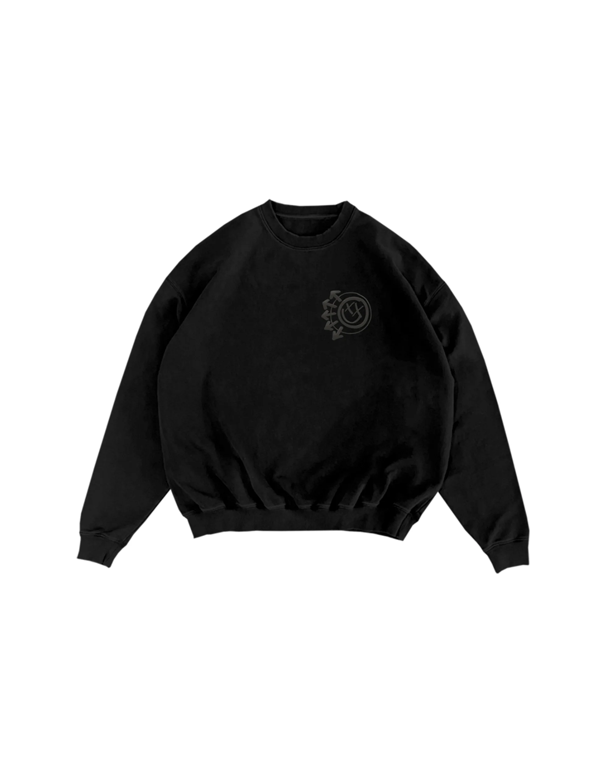 LOGO BLACK CREWNECK