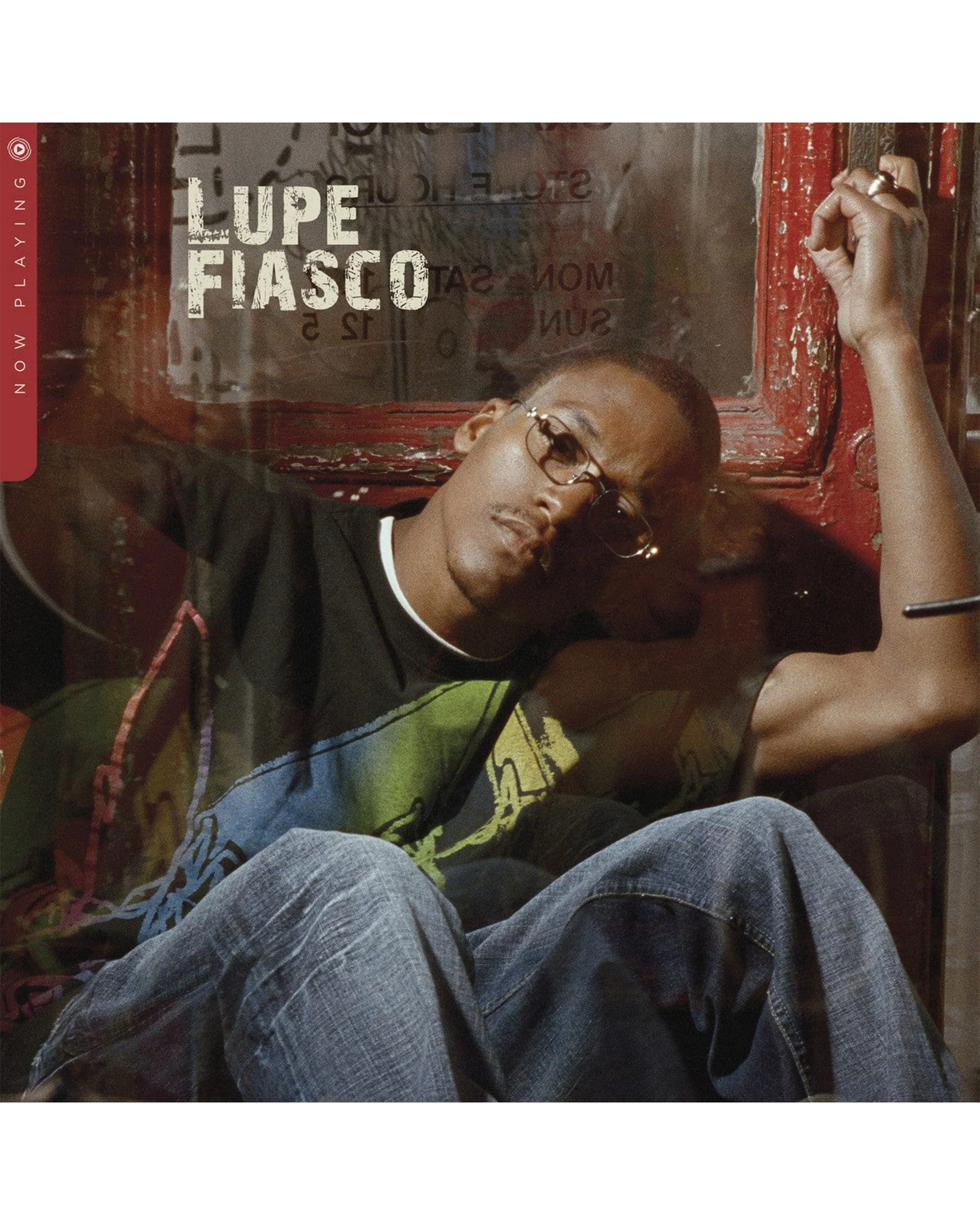 Lupe Fiasco - Now Playing (LP - Translucent Red Vinyl) - Image 2