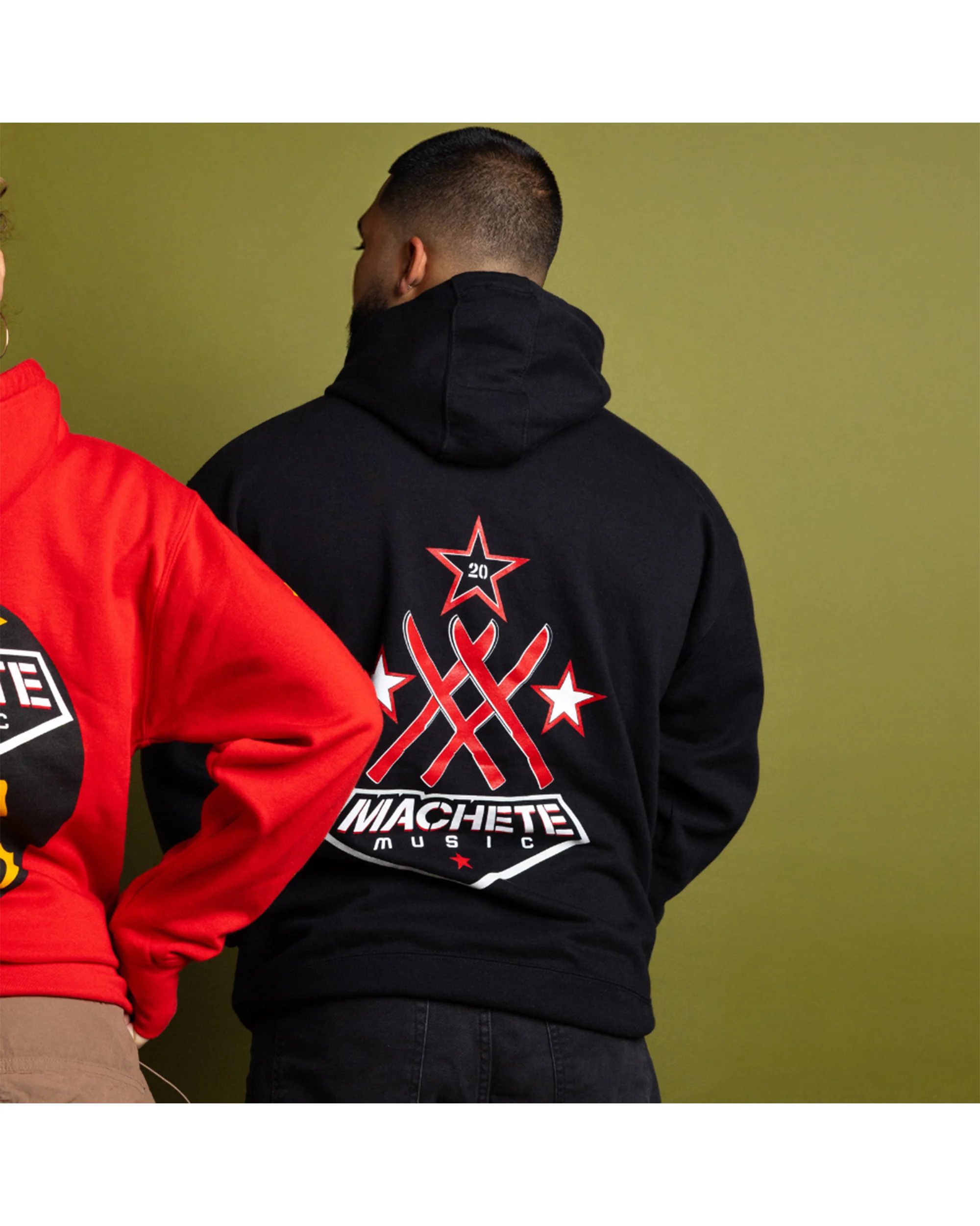 Machete 20th Anniversary Black Hoodie - Image 4