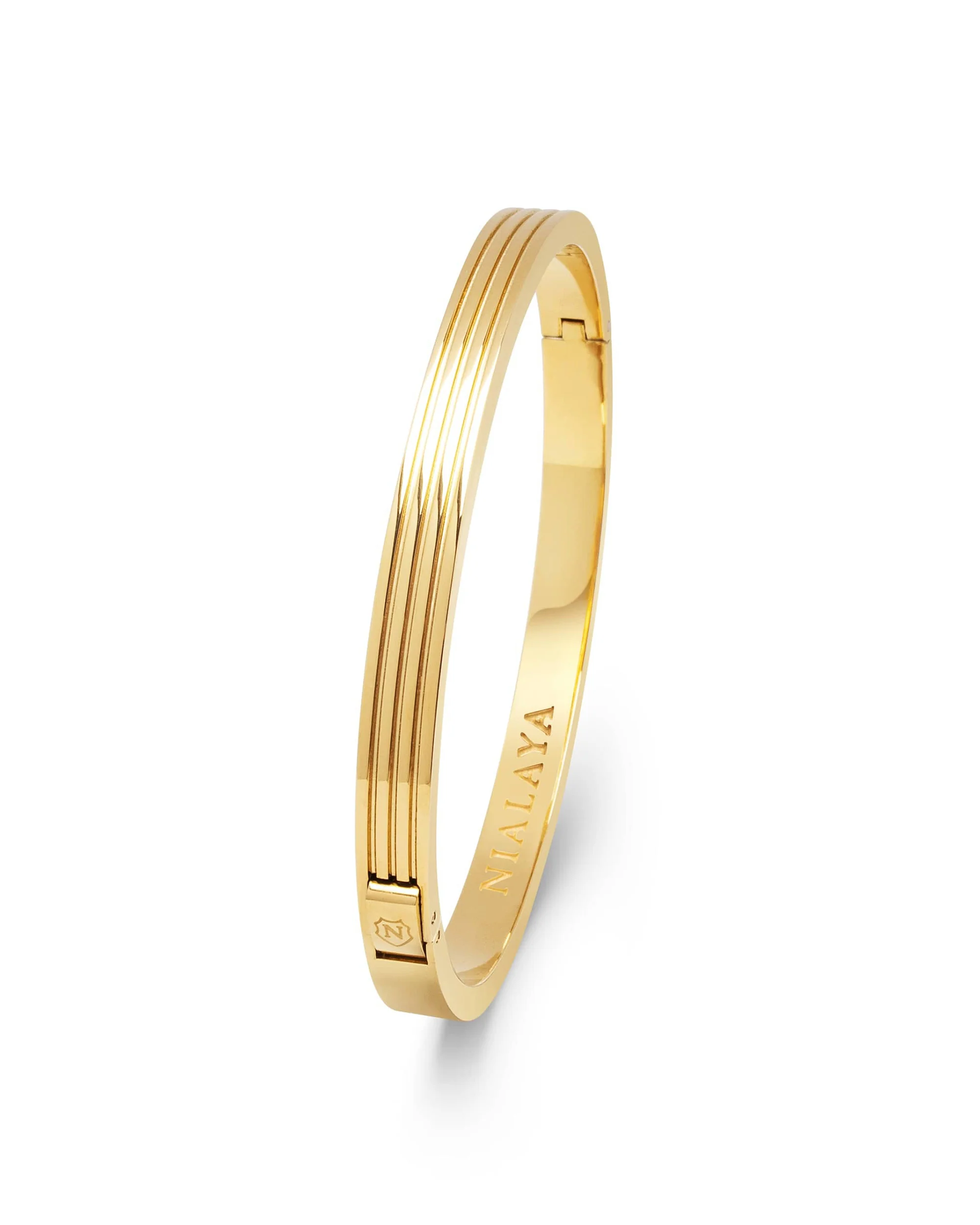 Men's Gold Gentleman Bangle